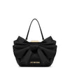 Bow-patch tote bag