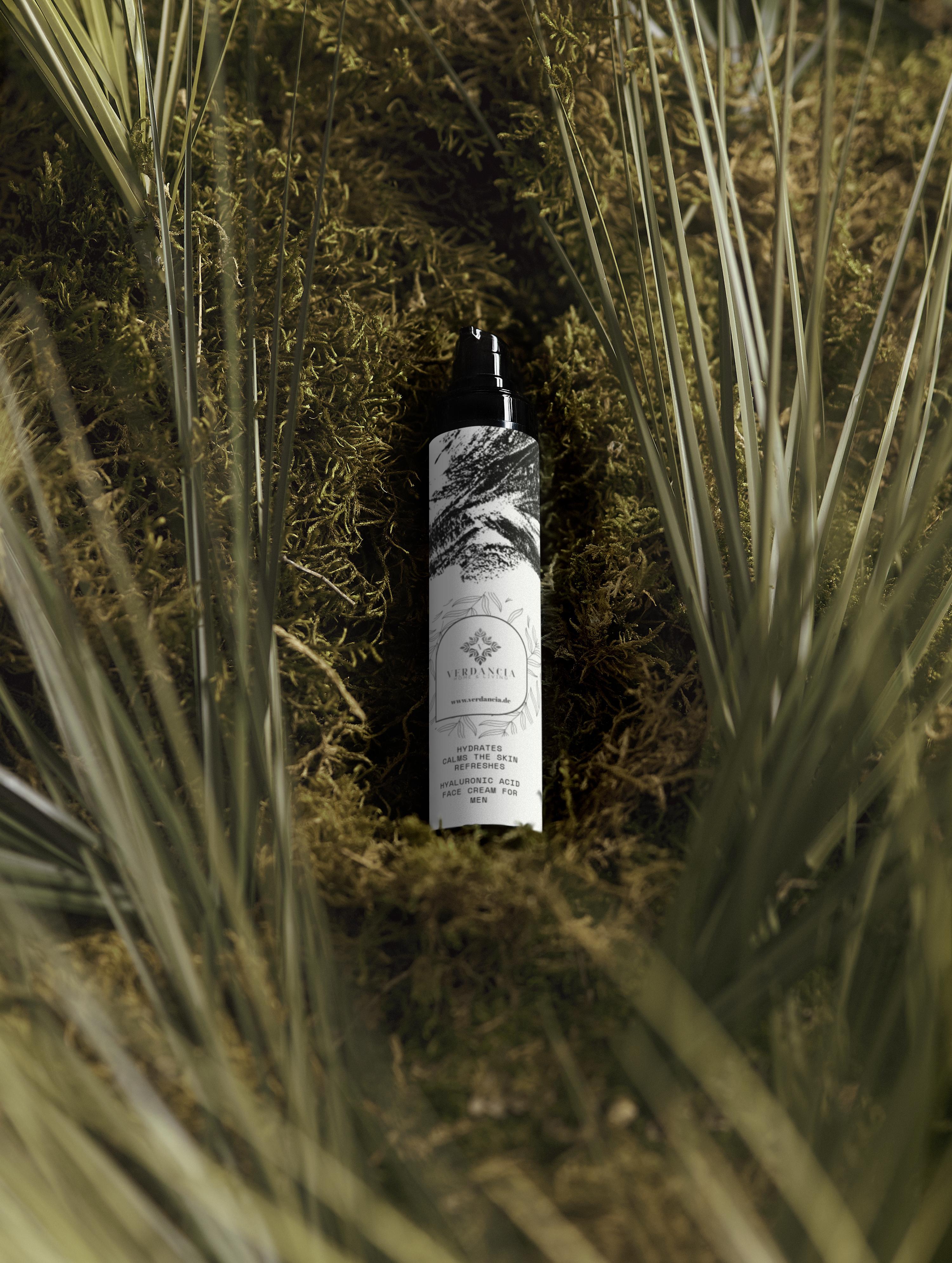 Verdancia-Hyaluronsäure-Gesichtscreme – Feuchtigkeit für Männerhaut-Hyaluron Creme-Black-Deal-Outlet-by-ARCHIVIST