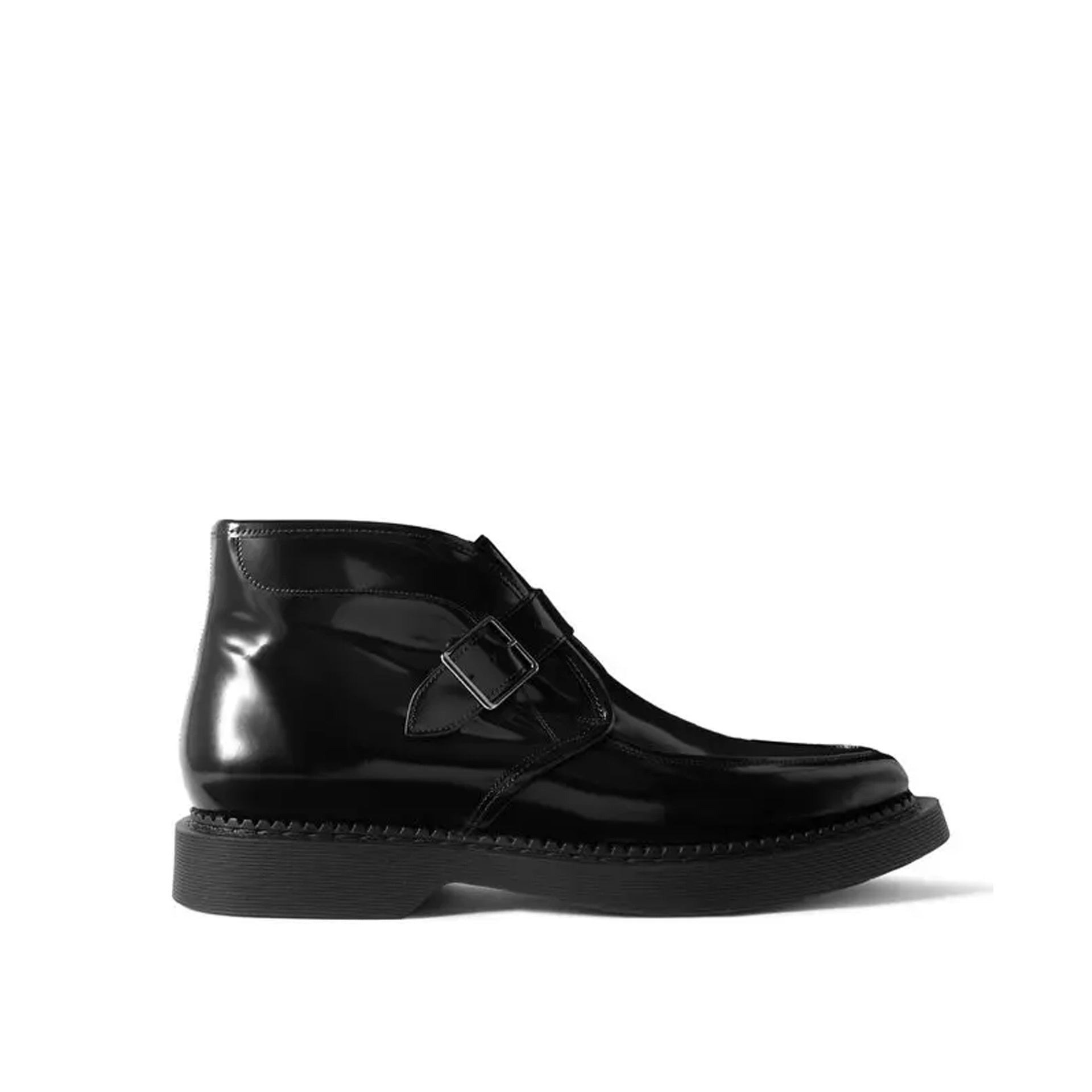 Saint Laurent Leather Creeper Boots