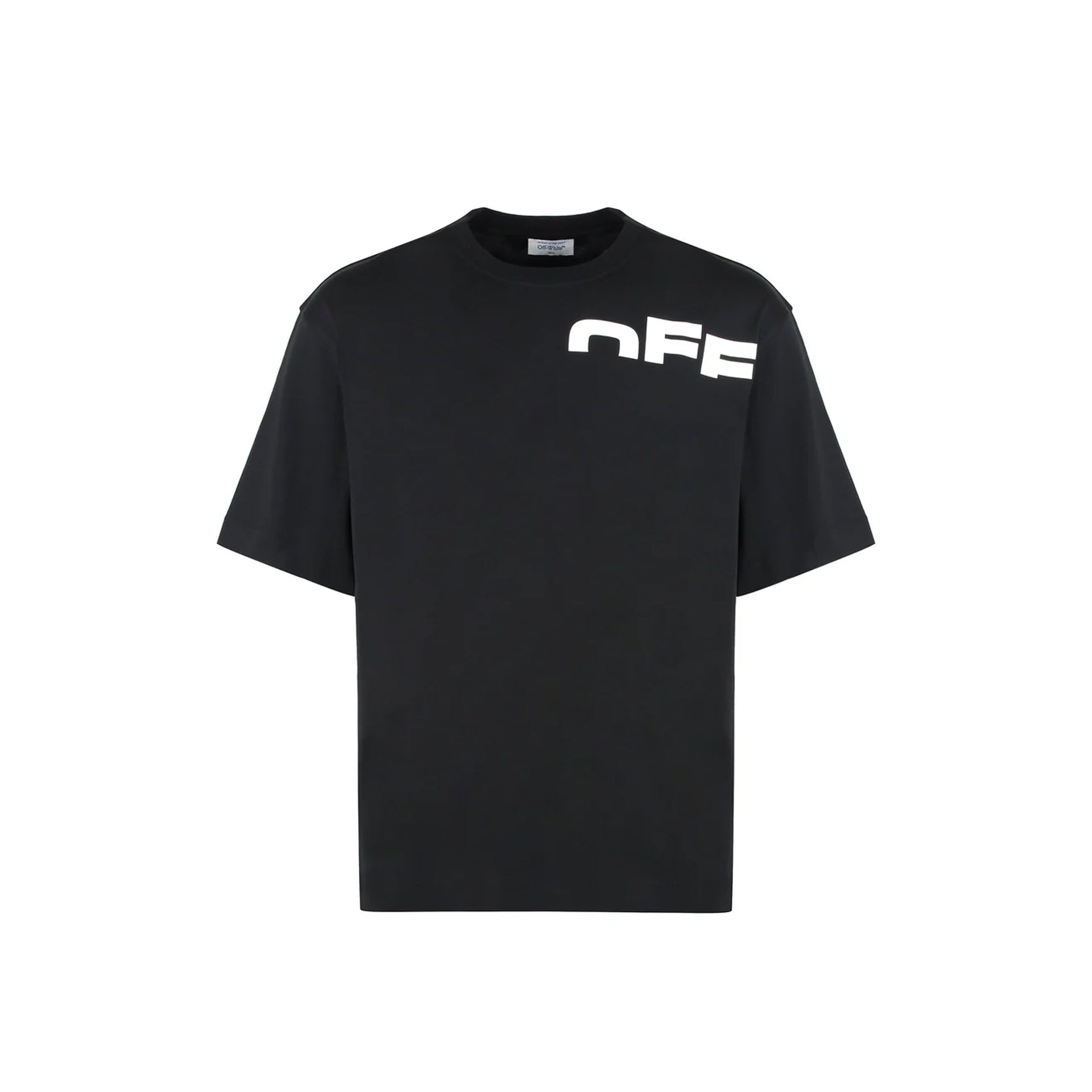 Off White-Off-White Logo T-shirt-MEN CLOTHING-Black-Deal-Outlet-by-ARCHIVIST