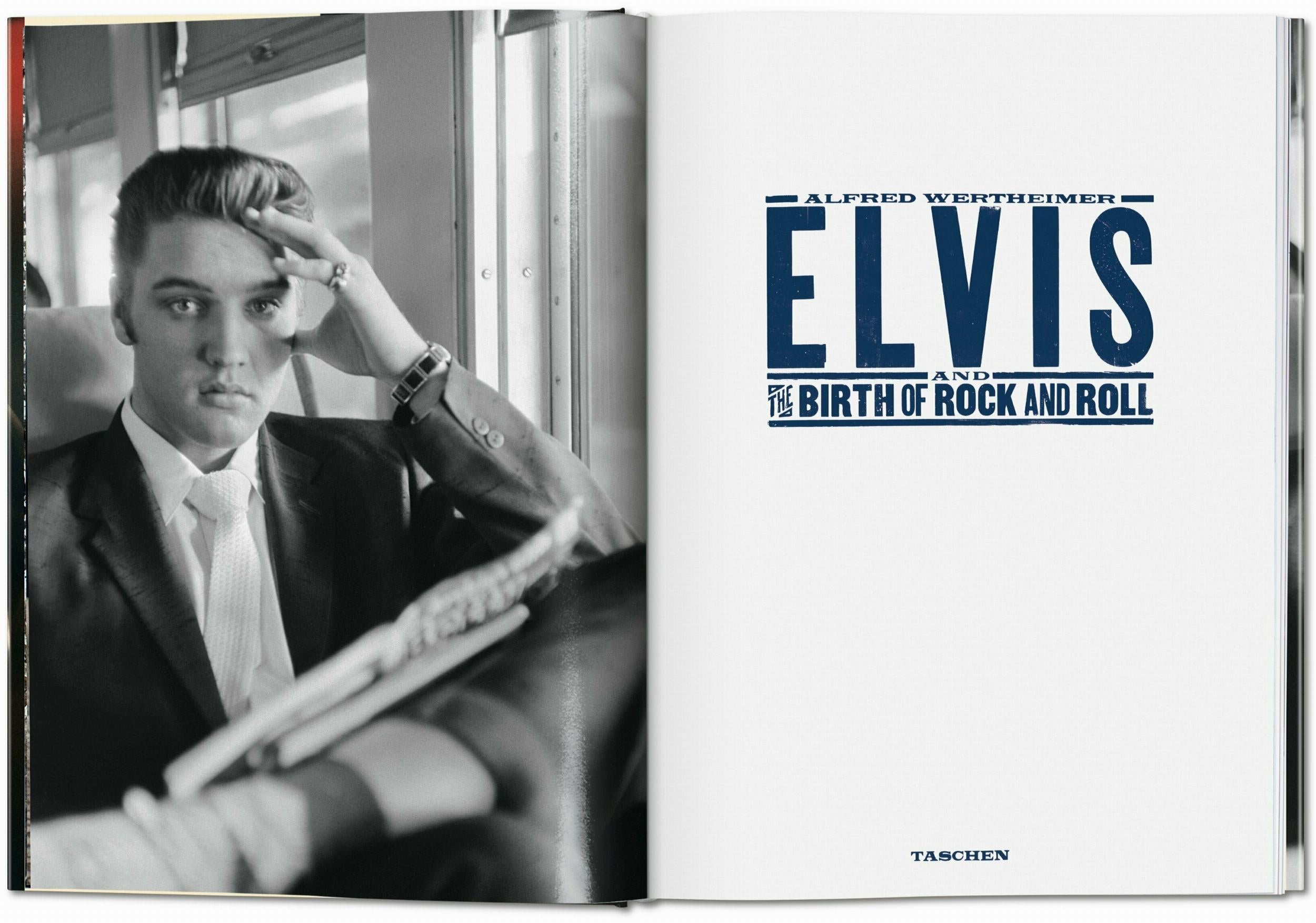 Taschen-Alfred Wertheimer. Elvis and the Birth of Rock and Roll (German, French, English)-Music-Black-Deal-Outlet-by-ARCHIVIST