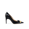 Sergio Rossi-Sergio Rossi SR1 Leather Pumps-WOMEN SHOES-Black-Deal-Outlet-by-ARCHIVIST