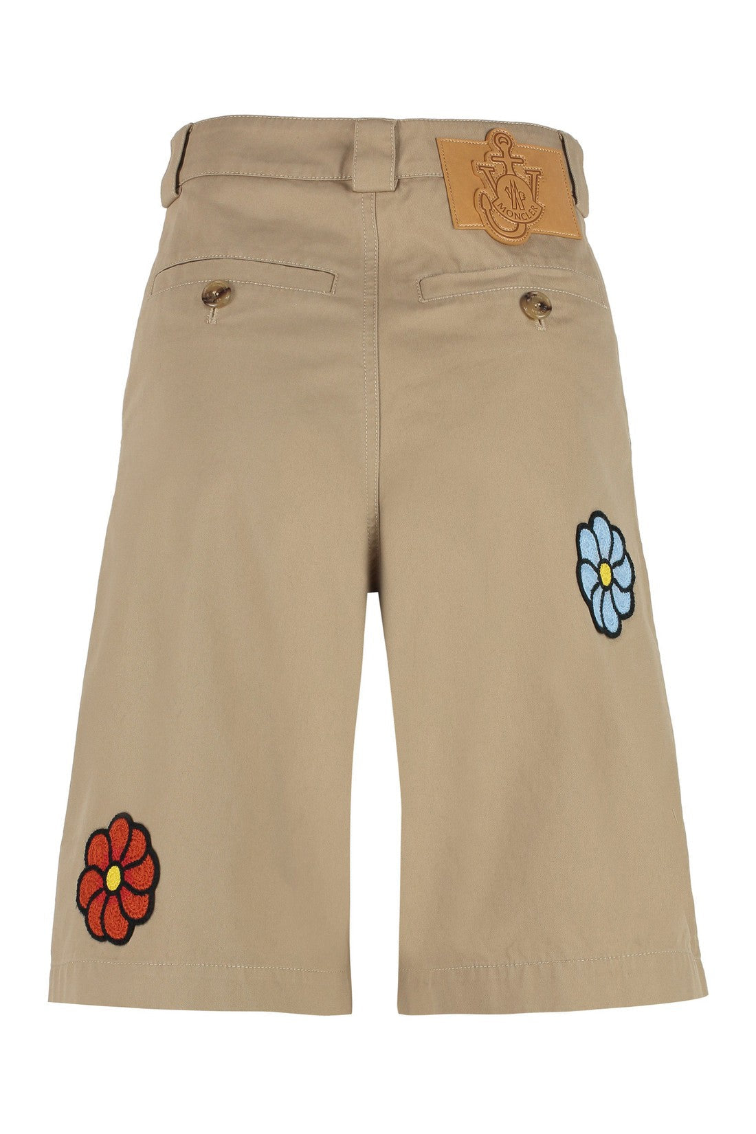 Moncler Genius-OUTLET-SALE-1 Moncler x JW Anderson - Cotton bermuda shorts-ARCHIVIST