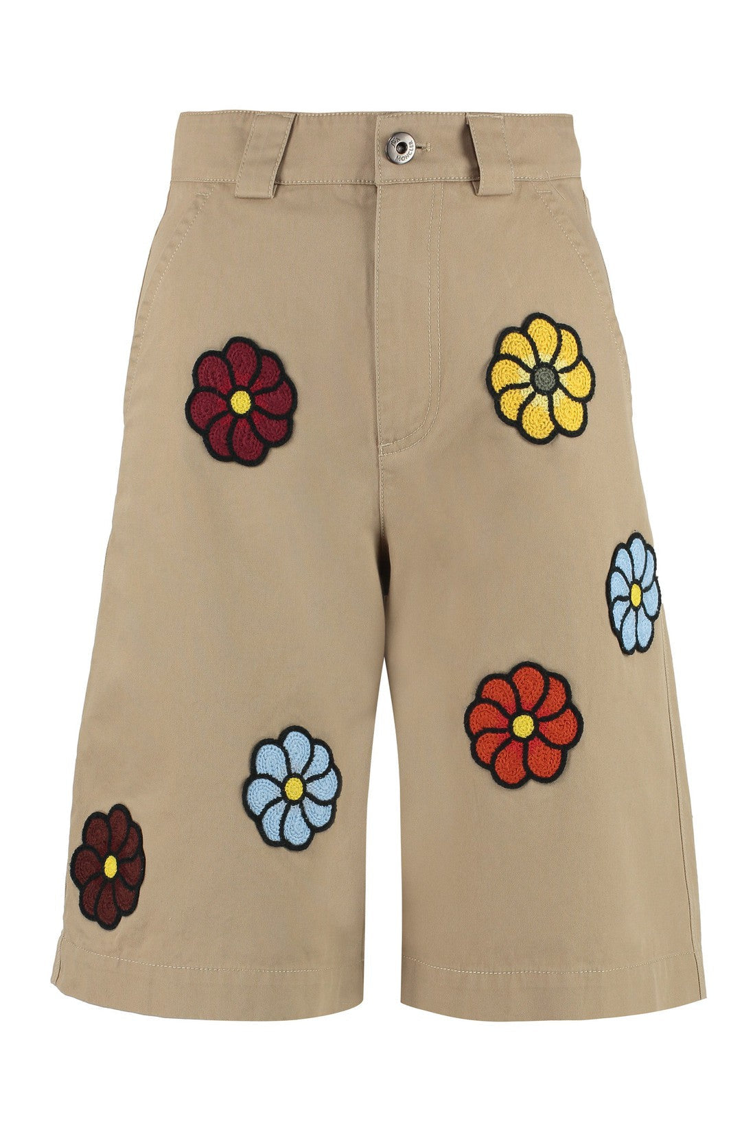 Moncler Genius-OUTLET-SALE-1 Moncler x JW Anderson - Cotton bermuda shorts-ARCHIVIST