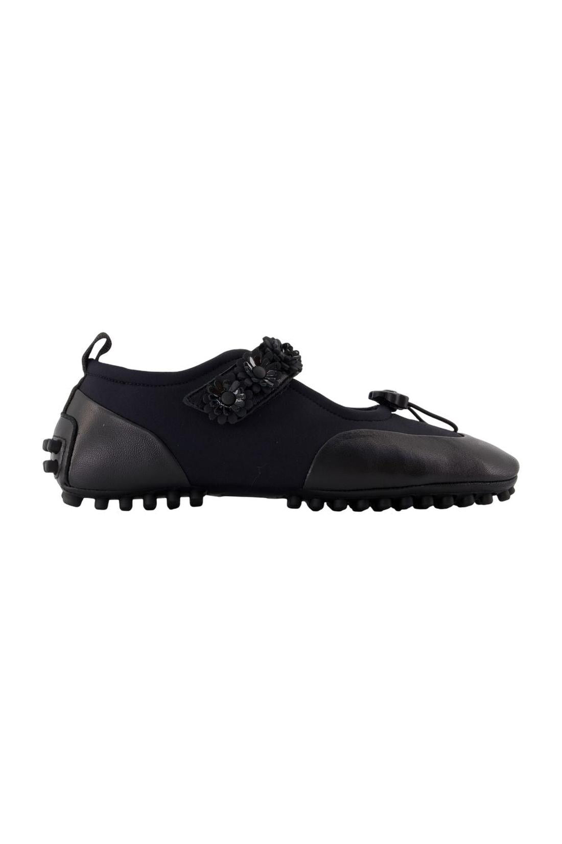 Cecilie Bahnsen-Mary Jane Bess - CECILIE BAHNSEN - Synthetik - Schwarz-schuhe / flache-schuhe-Black-Deal-Outlet-by-ARCHIVIST