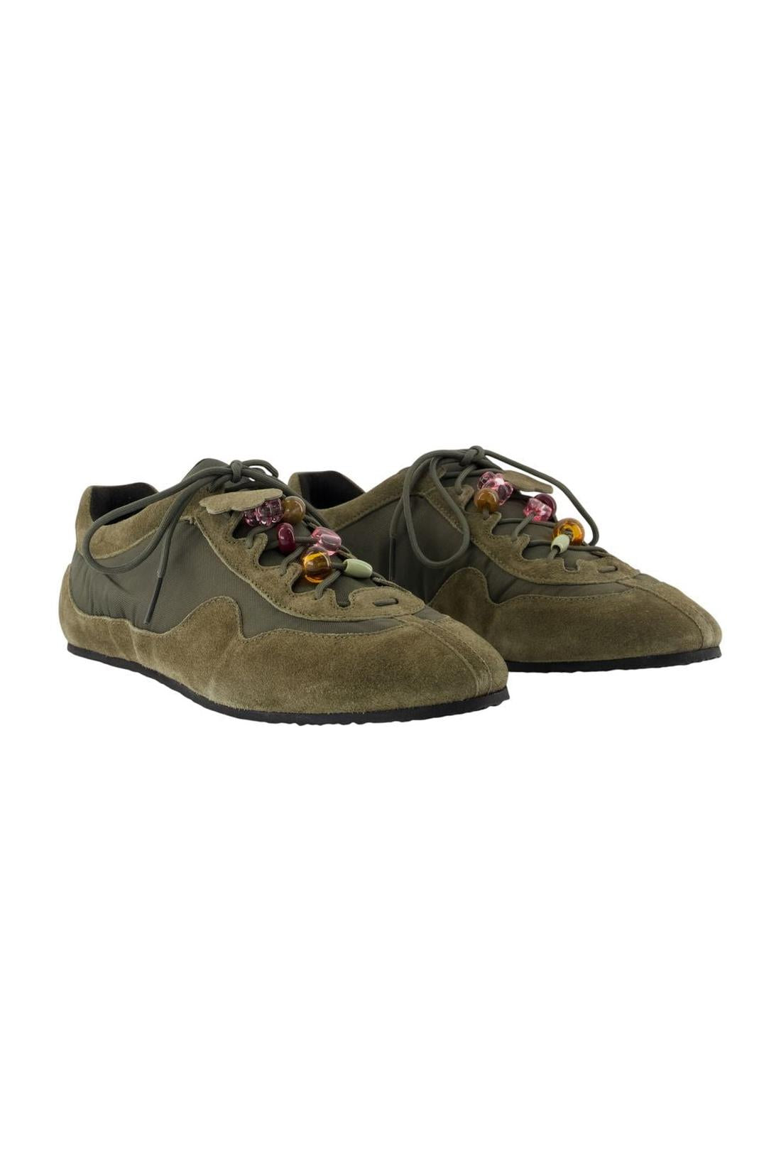 Sneakers Blaise - CECILIE BAHNSEN - Leder - Grün-Sneaker-Cecilie Bahnsen-ARCHIVIST