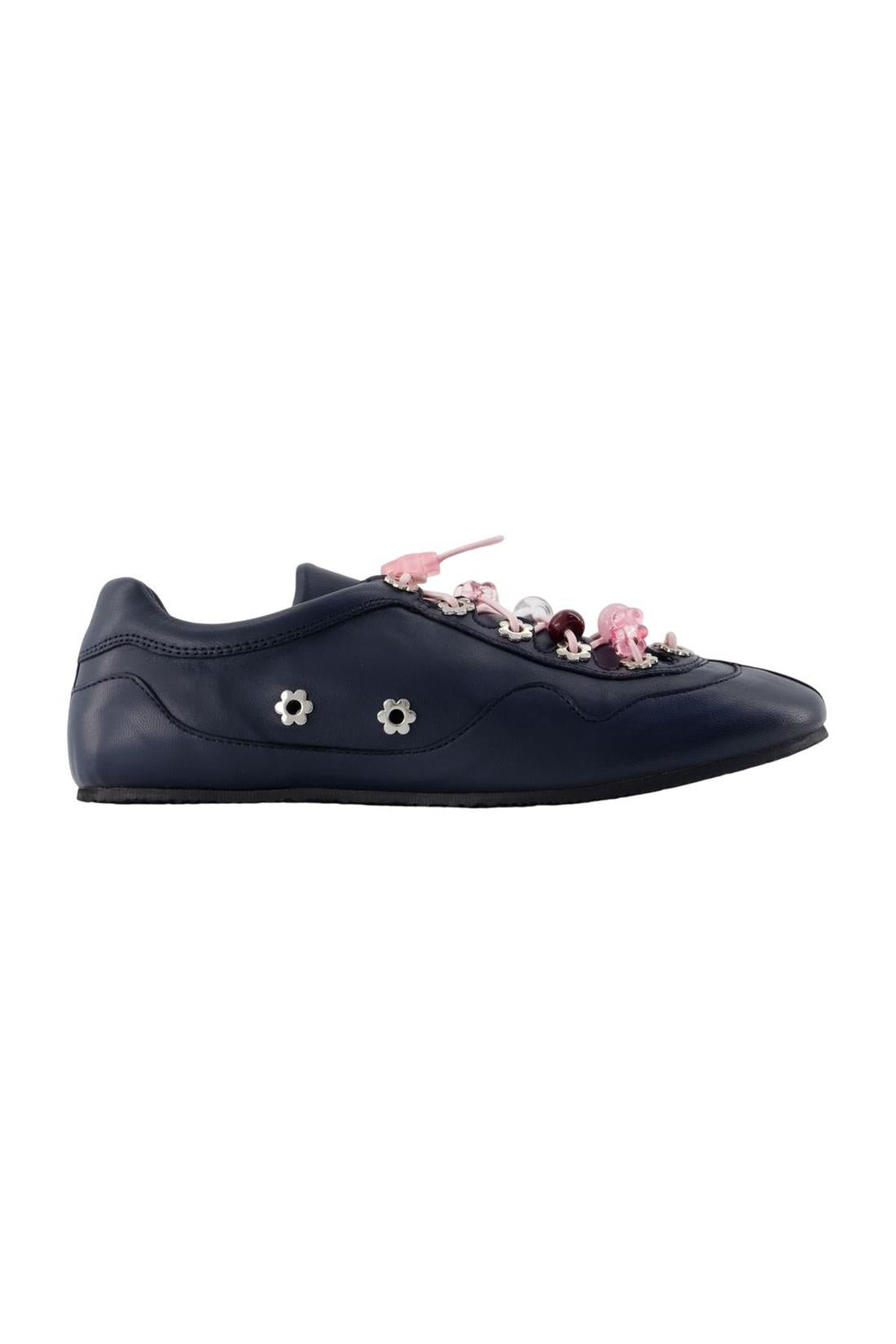 Sneakers Cbblaise Stud – CECILIE BAHNSEN – Leder – Blau