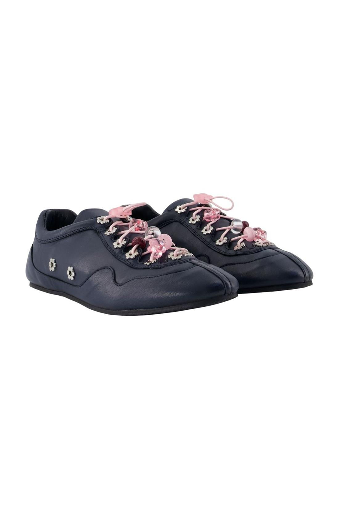 Sneakers Cbblaise Stud – CECILIE BAHNSEN – Leder – Blau