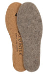 Verdancia-Apu Kuntur - Alpaka Thermosohlen - mit Kork-Einlegesohlen-Black-Deal-Outlet-by-ARCHIVIST