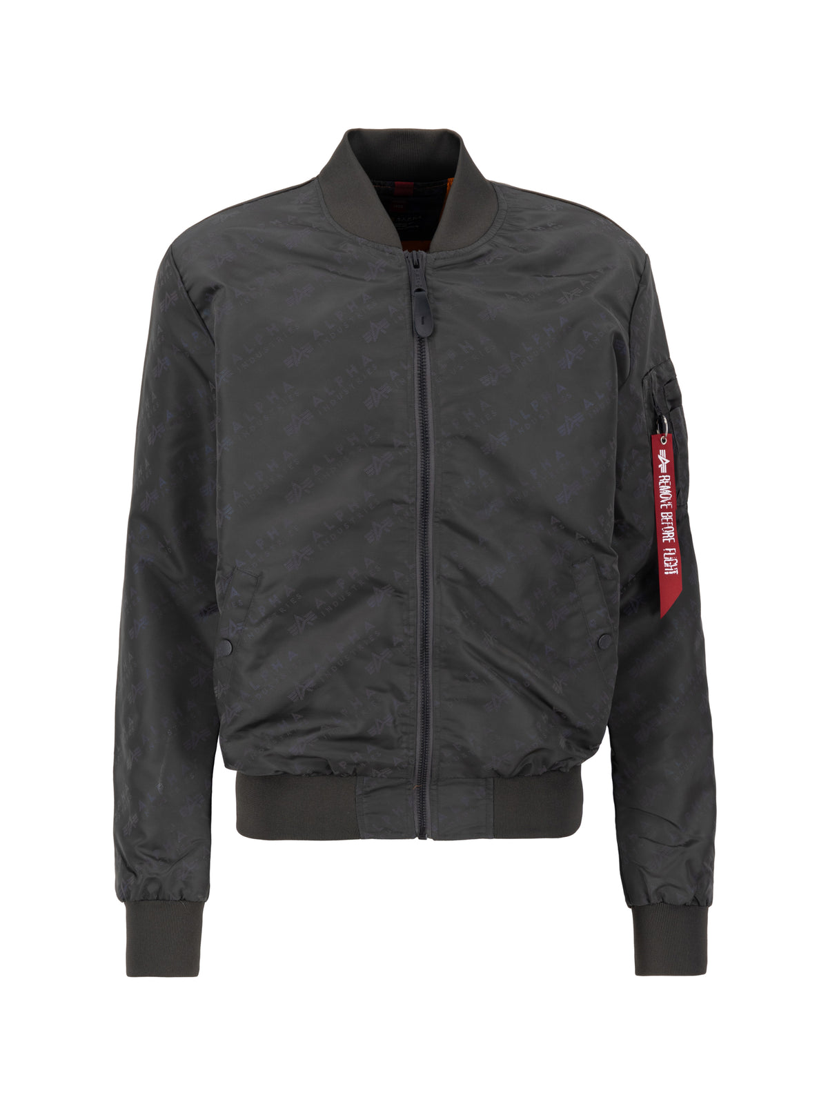 MA-1 Light Weight Allover Print Rainbow Reflective Bomber Jacket