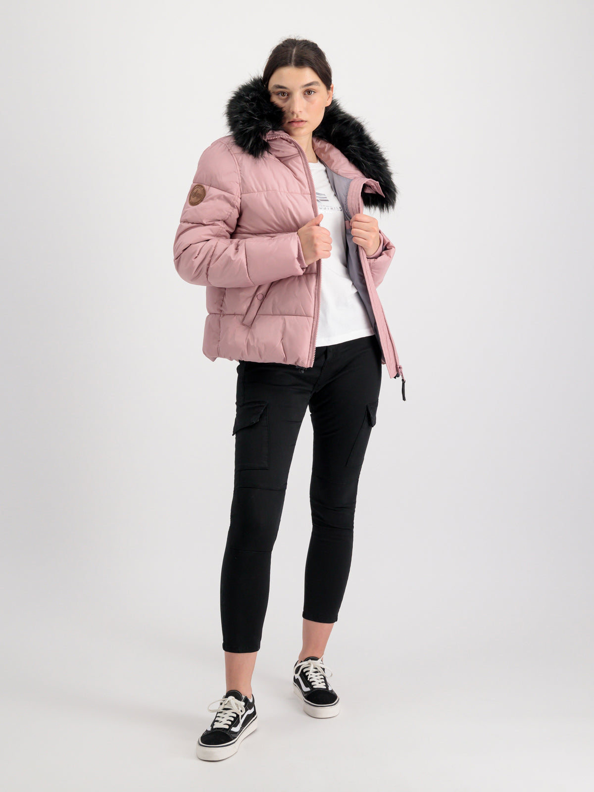 Hooded Puffer Alpha Winter Jacket Women