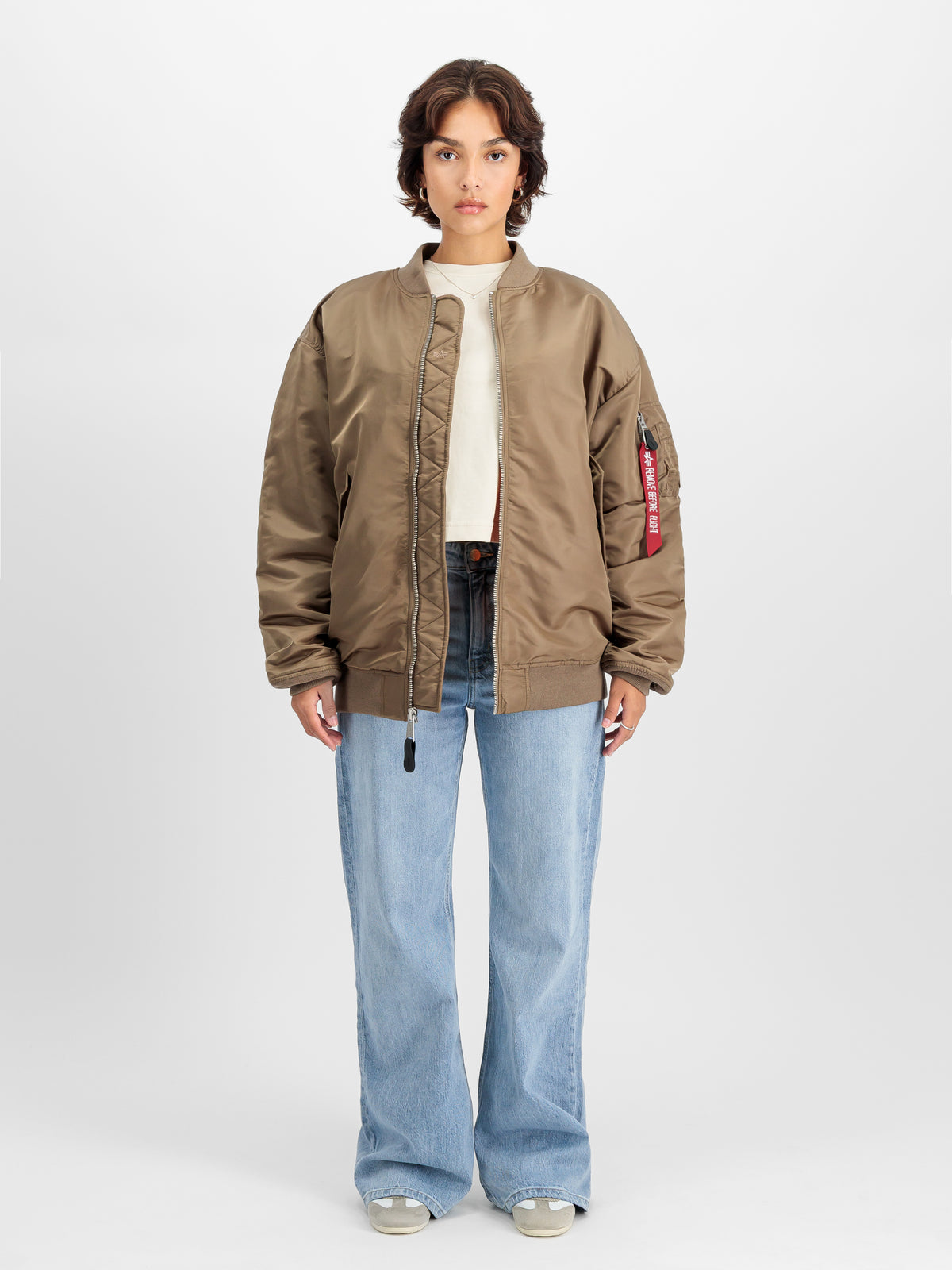 MA-1 Core Loose Bomber Jacket Women