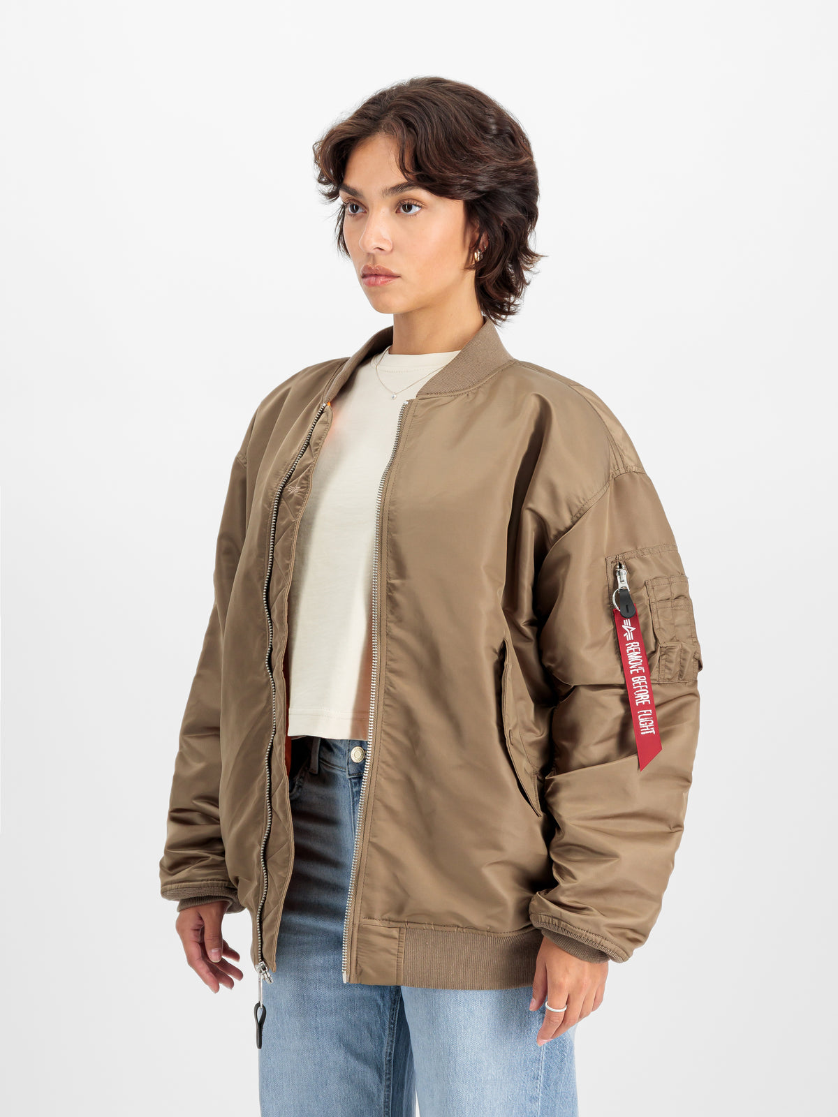 MA-1 Core Loose Bomber Jacket Women