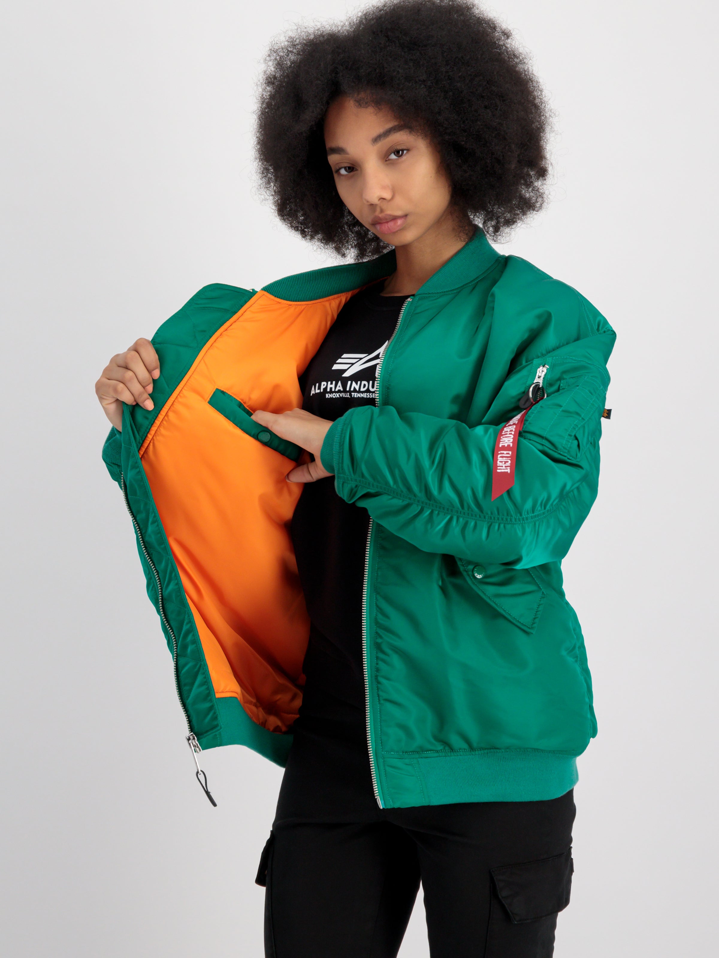 MA-1 Core Bomber Jacket Women-Jacken & Mäntel-Alpha Industries-OUTLET-ARCHIVIST-ARCHIVE-SALE