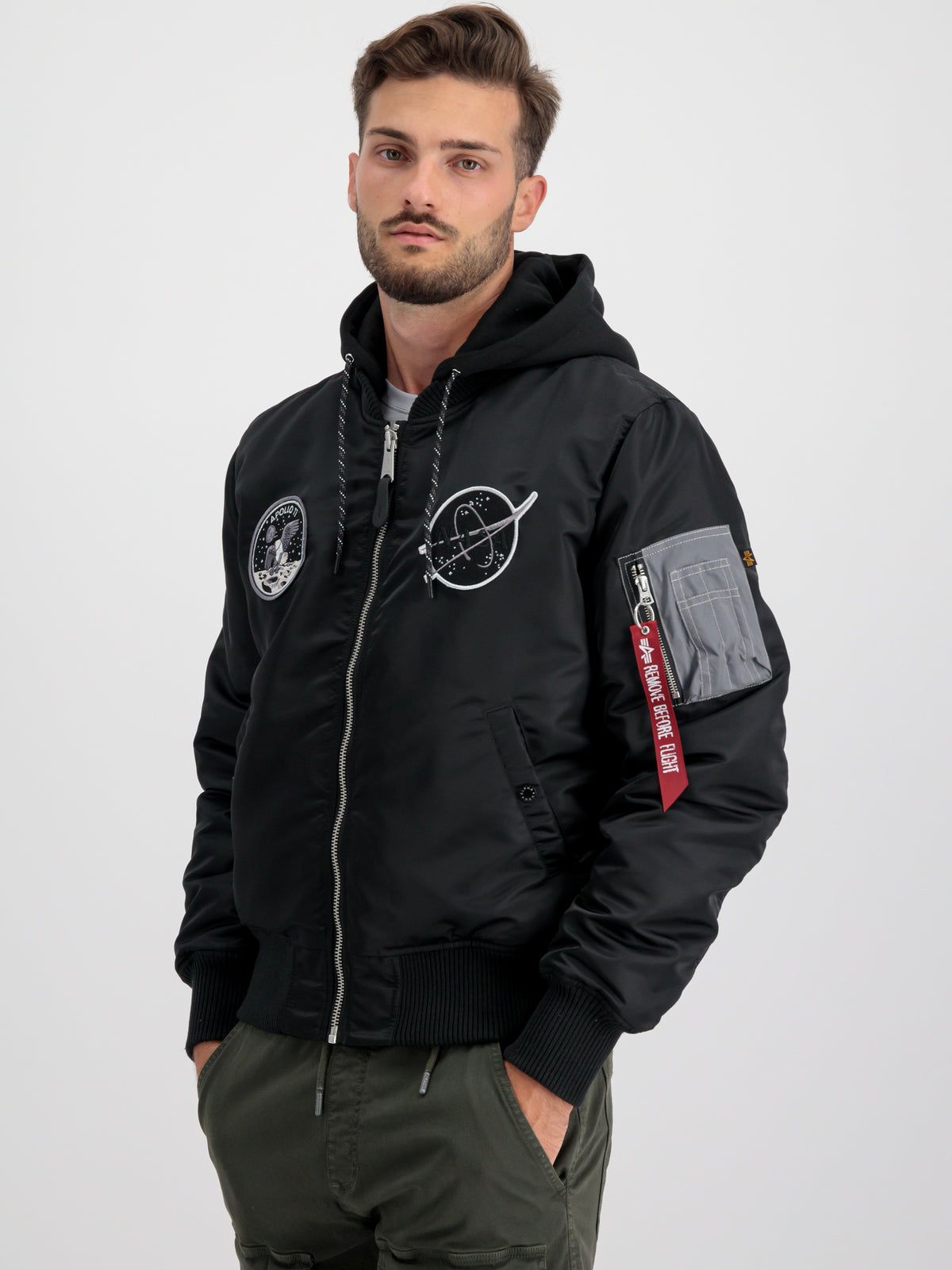 MA-1 VF Hood Dark Side Bomber Jacket