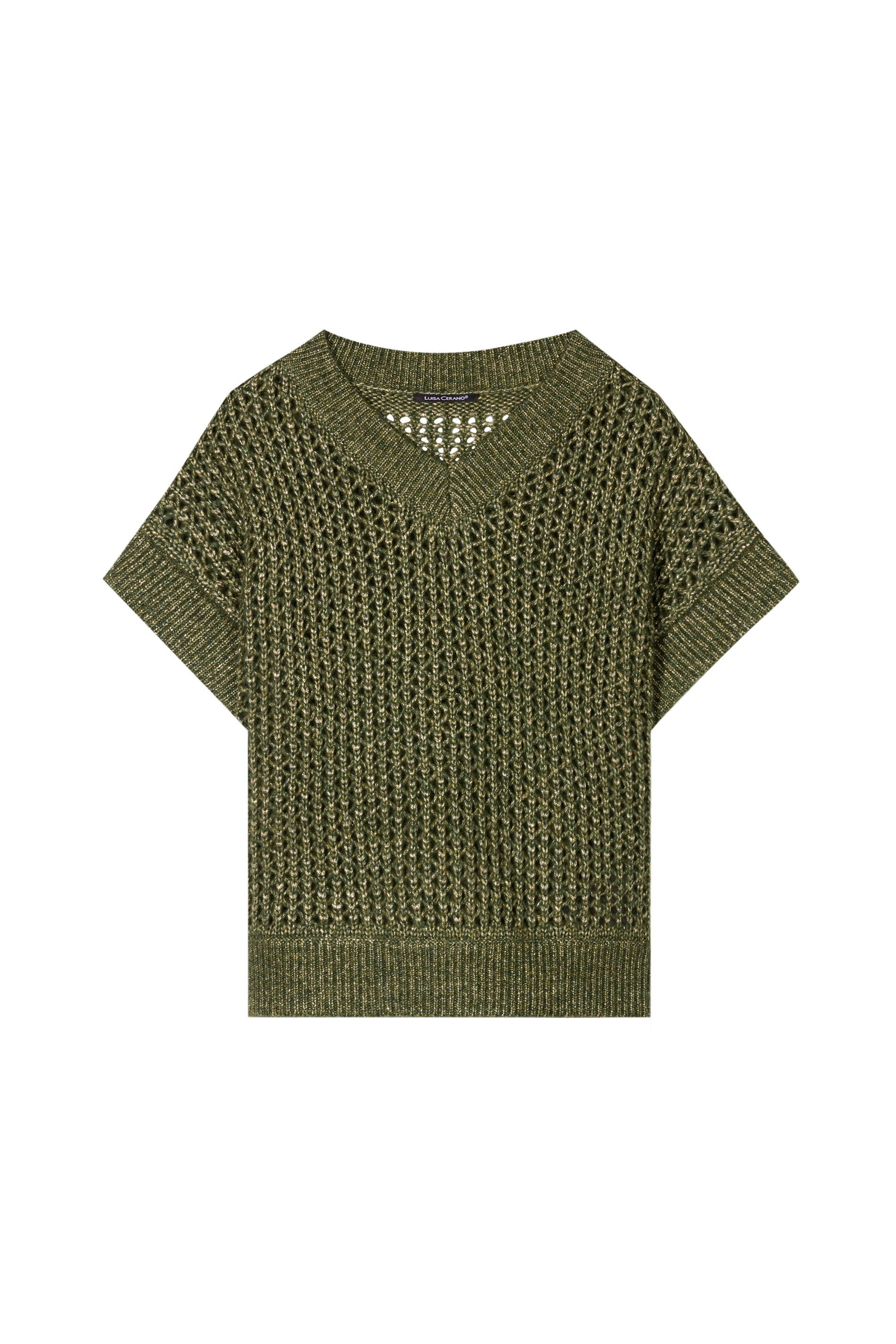 Pullover in Ajour-Optik