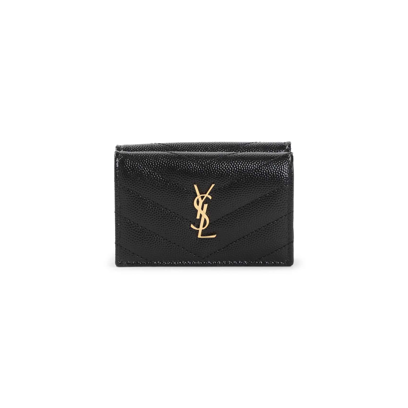 Saint Laurent Compact Card Holder - WOMEN ACCESSORIES - Saint Laurent - T.Luxy
