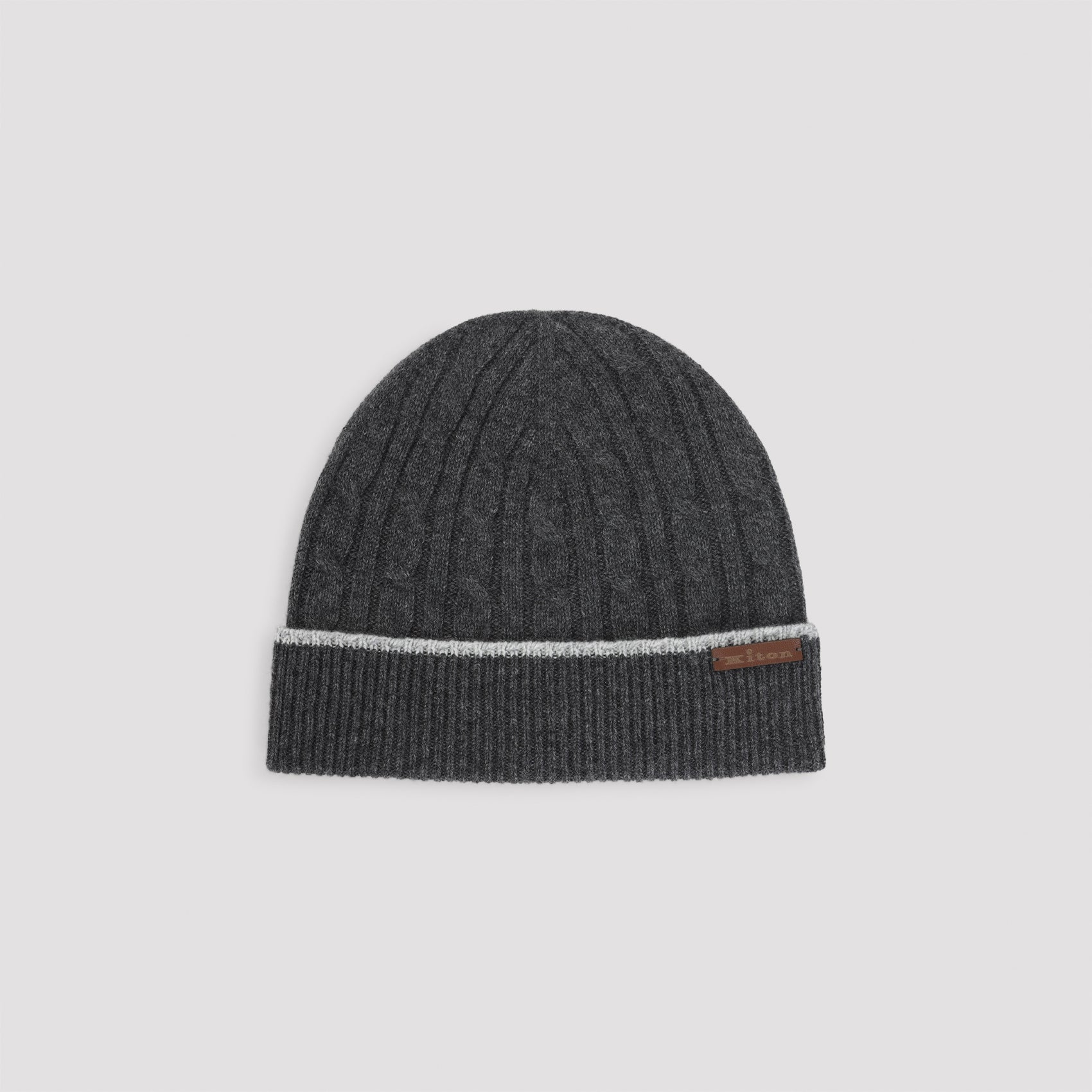 Kiton Cable-Knit Beanie - MEN ACCESSORIES - KITON - T.Luxy