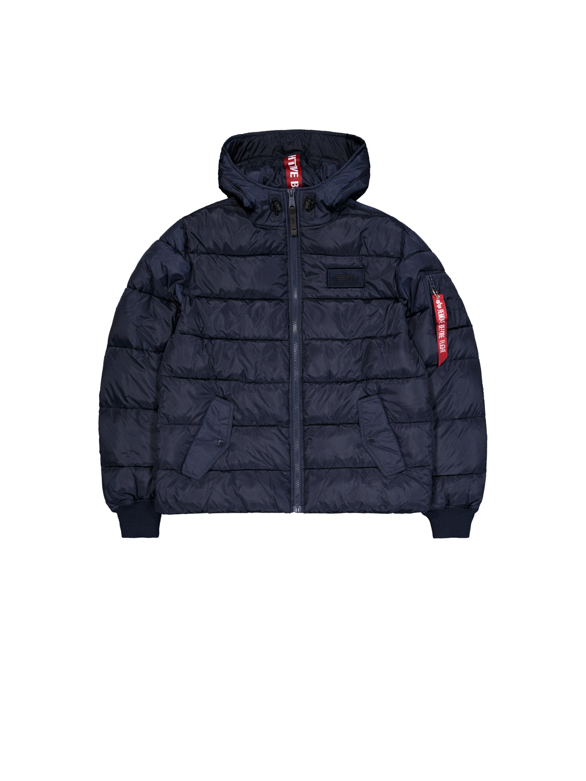 Hooded Puffer Faux Down Winter Jacket