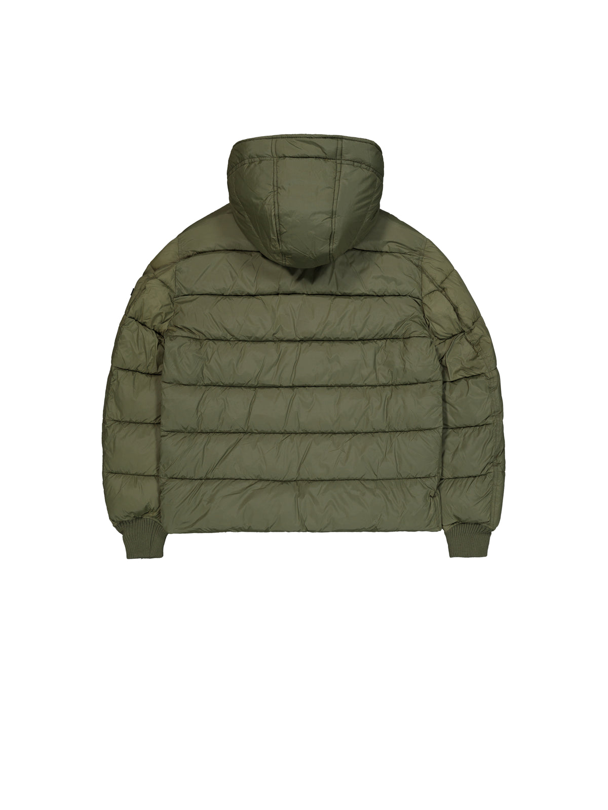 Hooded Puffer Faux Down Winter Jacket