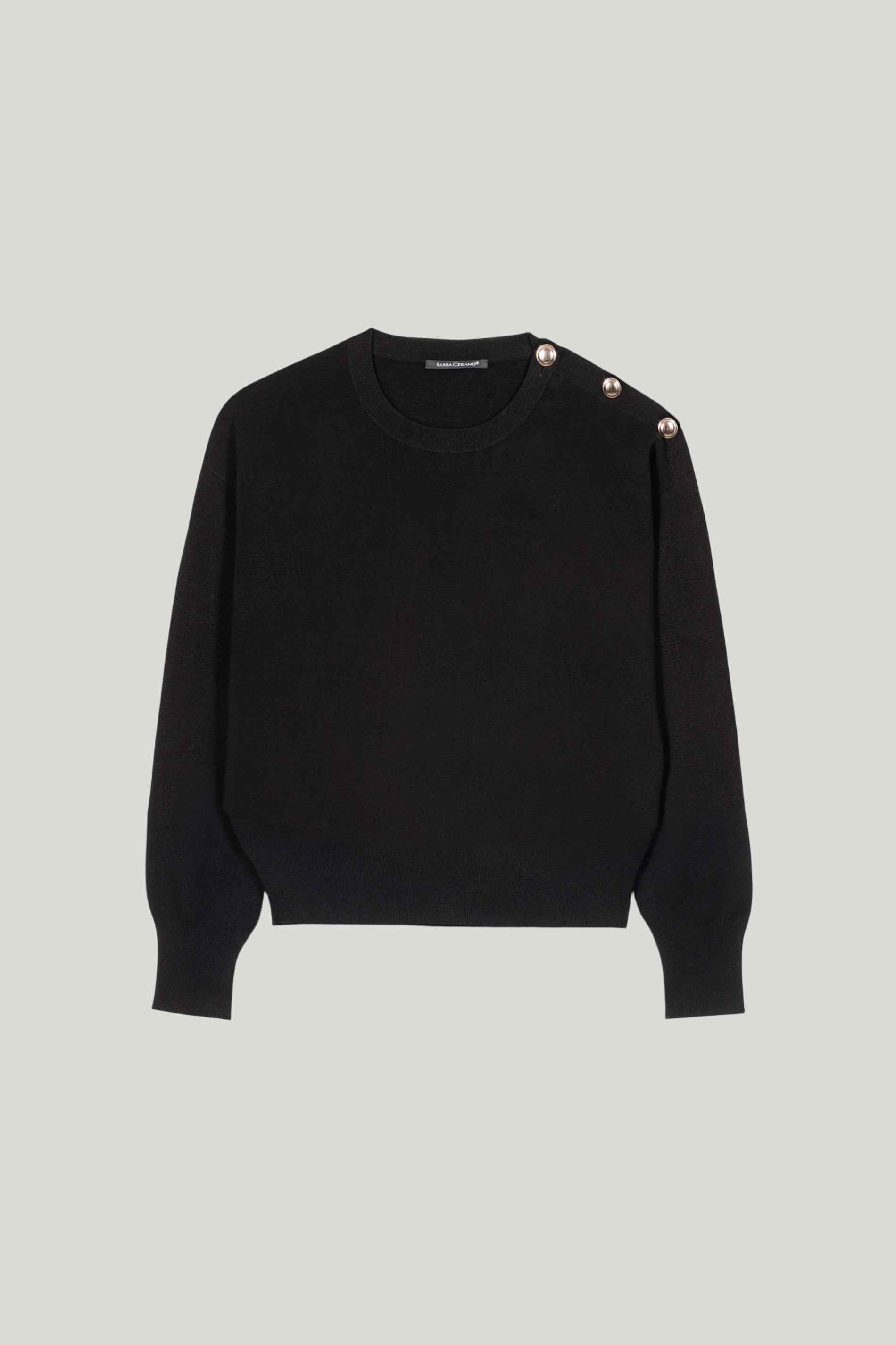 Pullover mit Knopfdetails