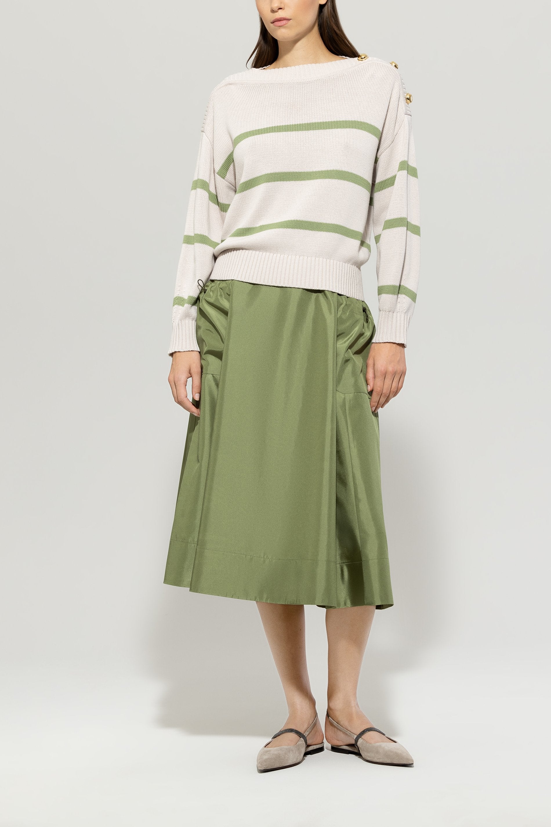 Pullover mit Streifen