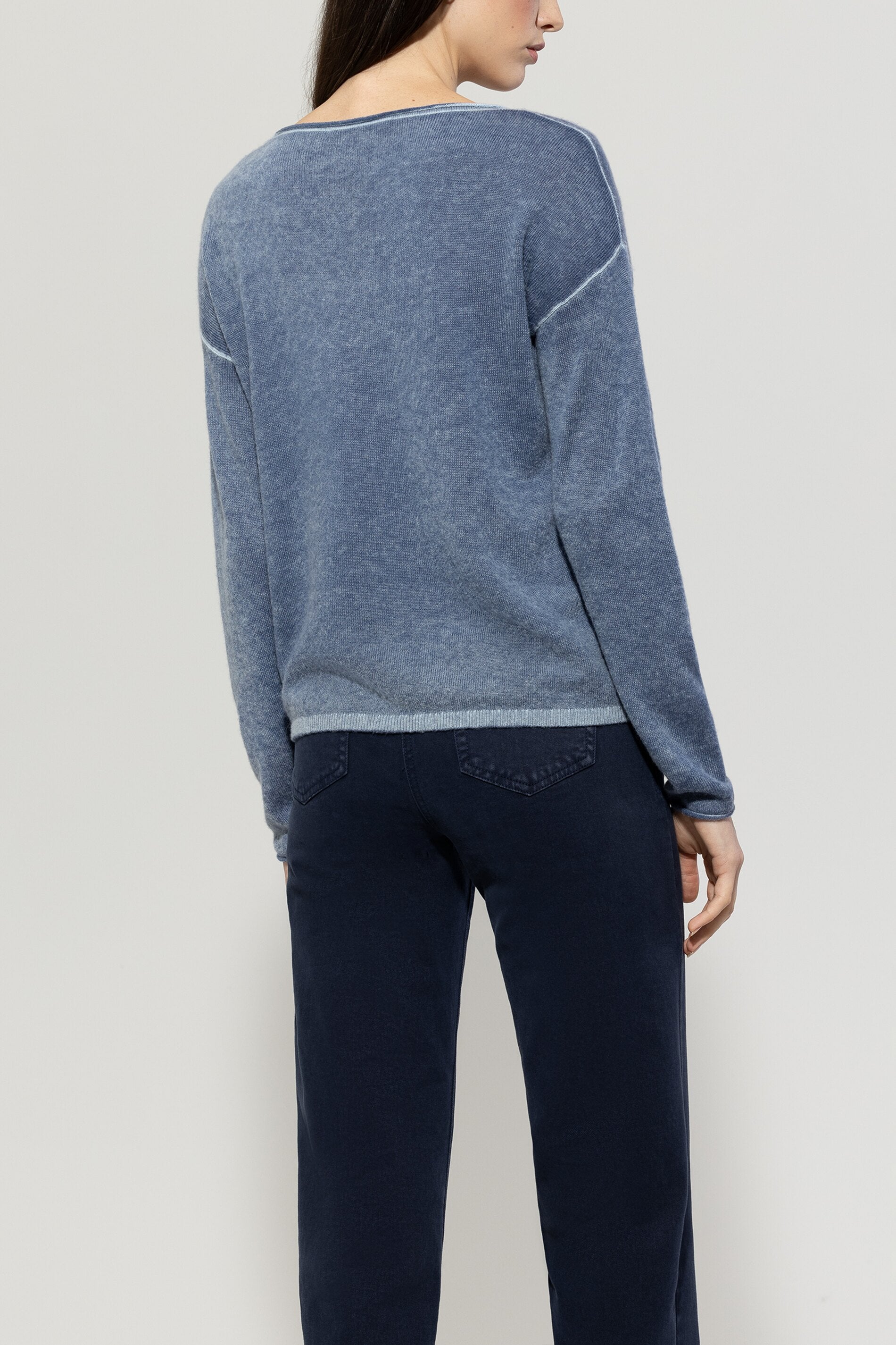 Feinstrick-Pullover