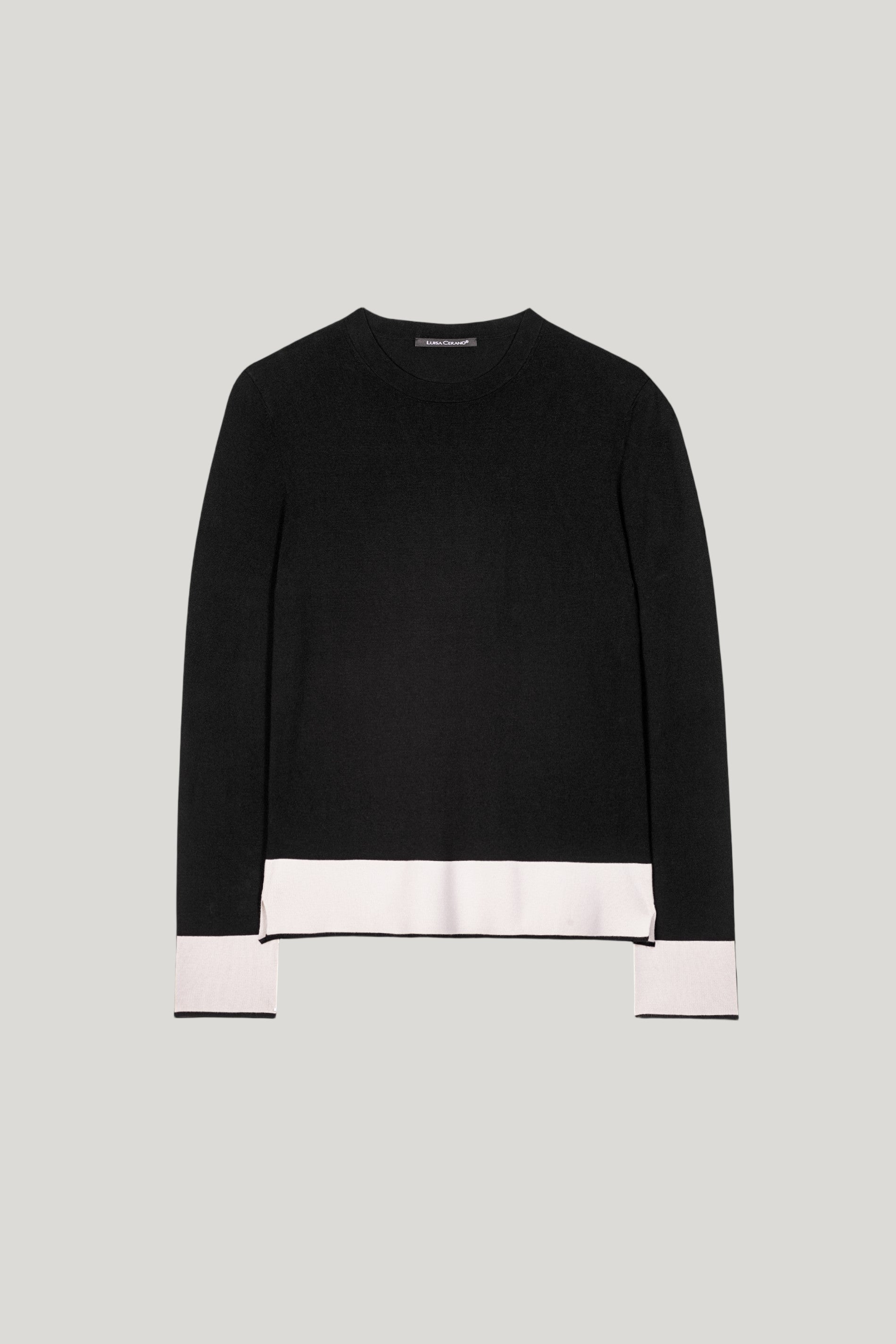 Pullover mit Farbakzenten