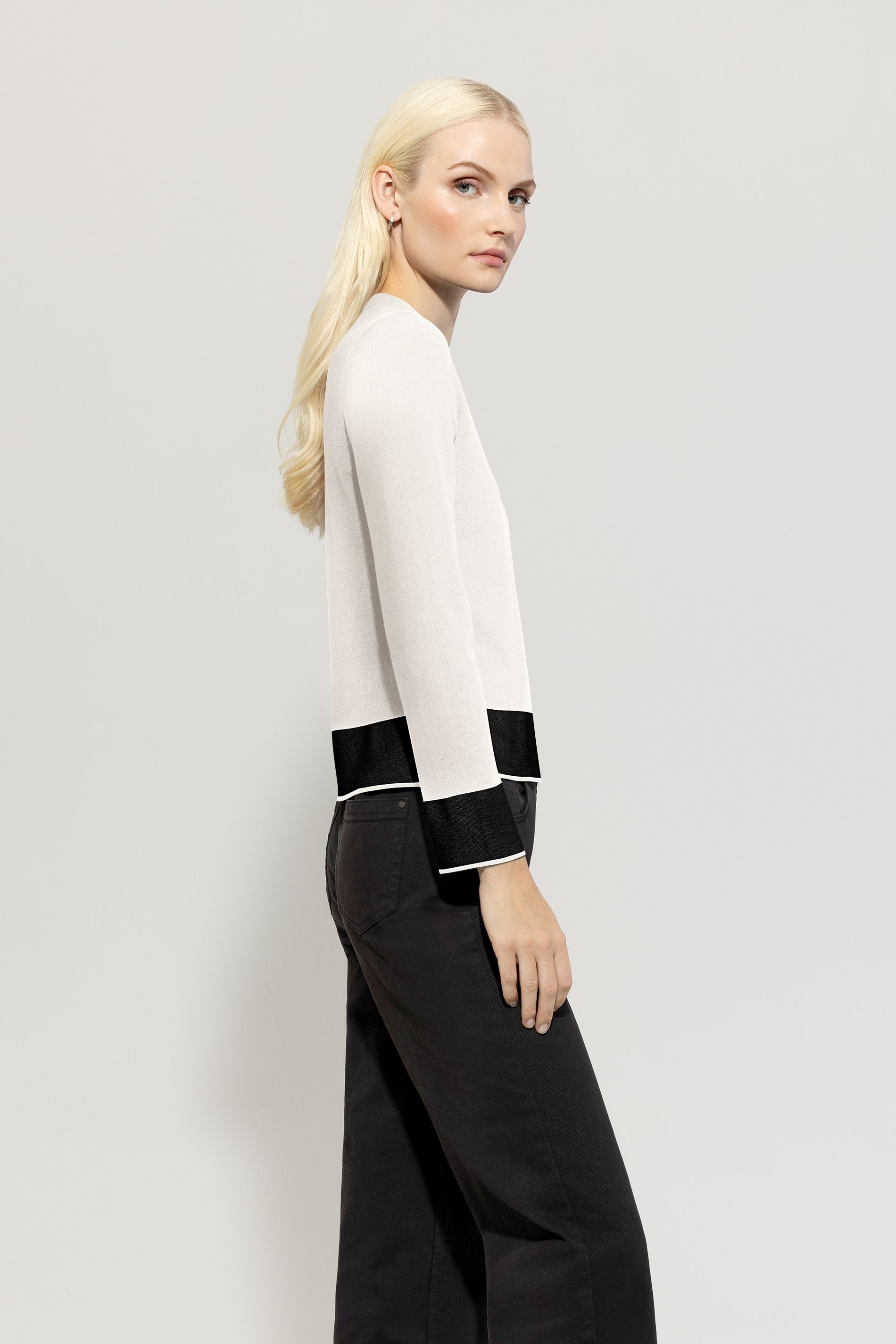 Pullover mit Farbakzenten