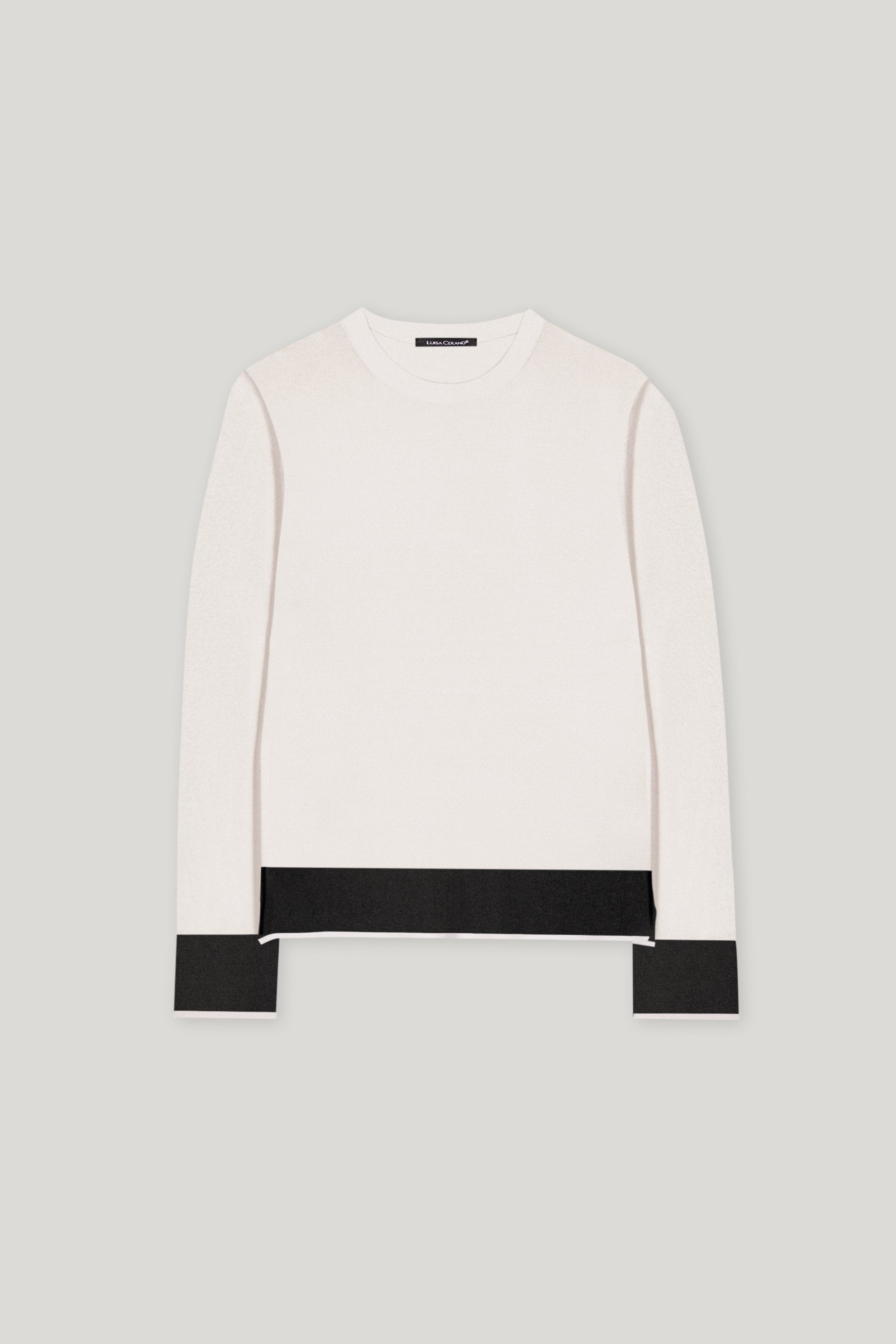 Pullover mit Farbakzenten