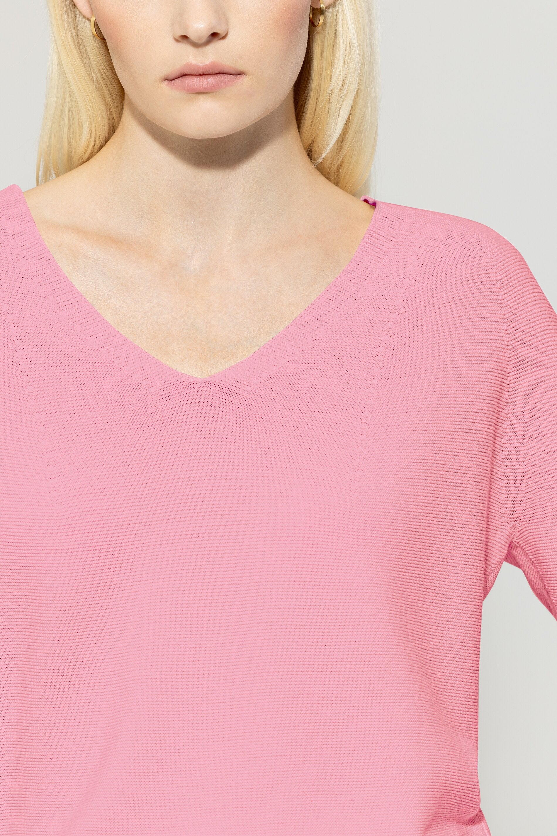 V-Pullover in Links-Struktur