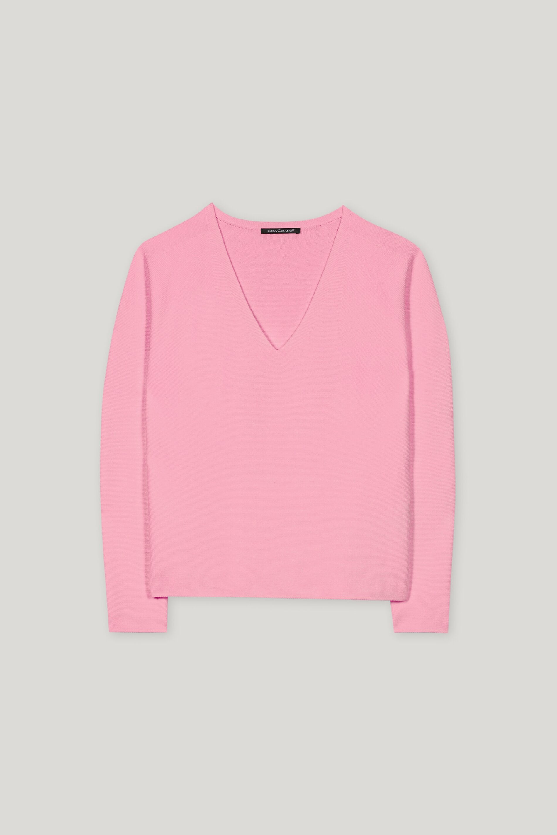 V-Pullover in Links-Struktur