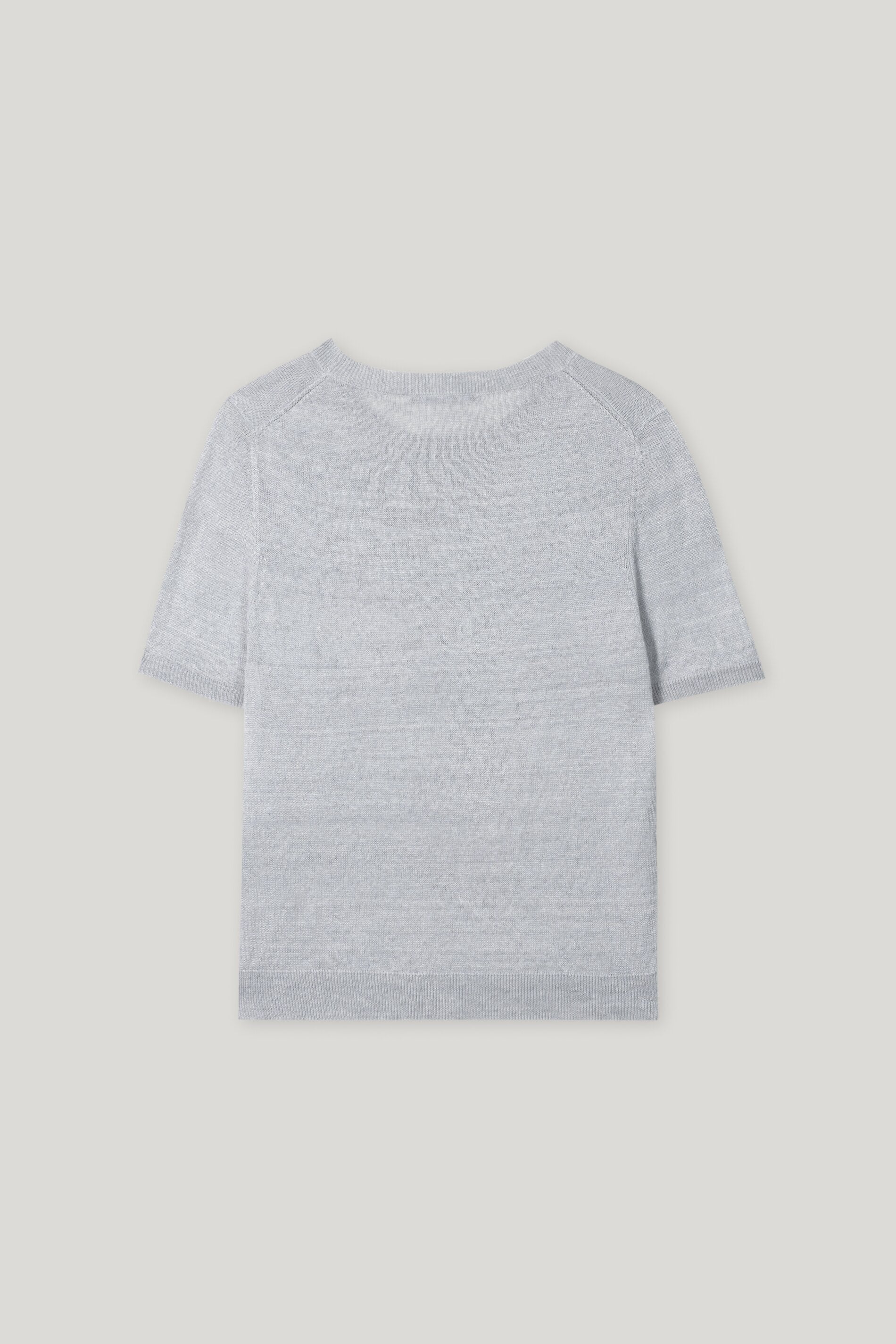 Halbarm-Leinen-Pullover