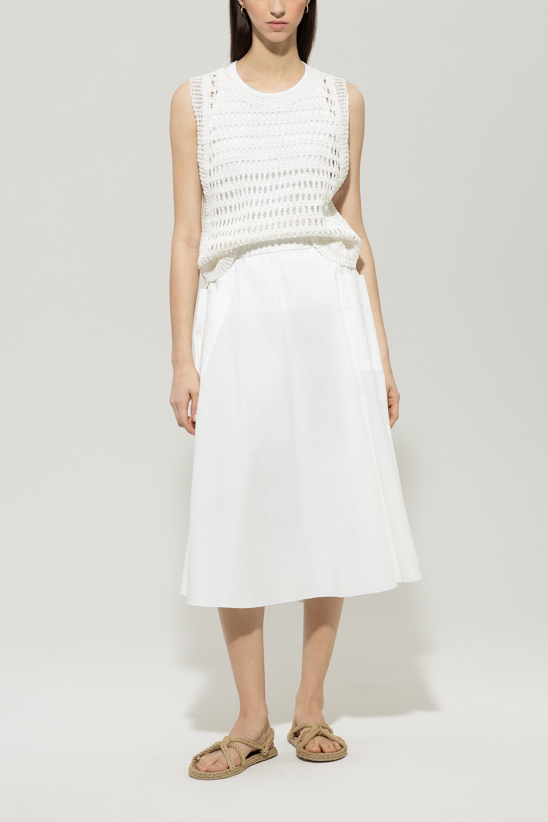 Top in Lace-Crochet-Optik