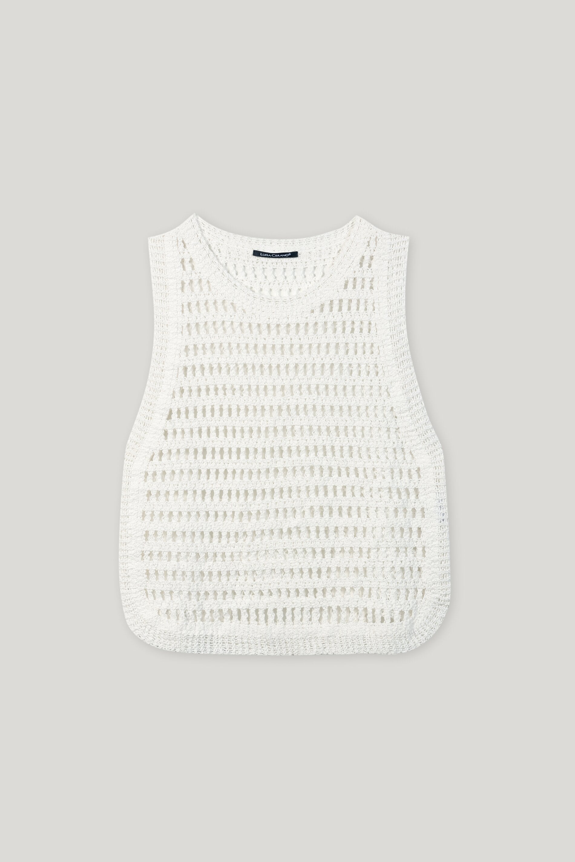 Top in Lace-Crochet-Optik