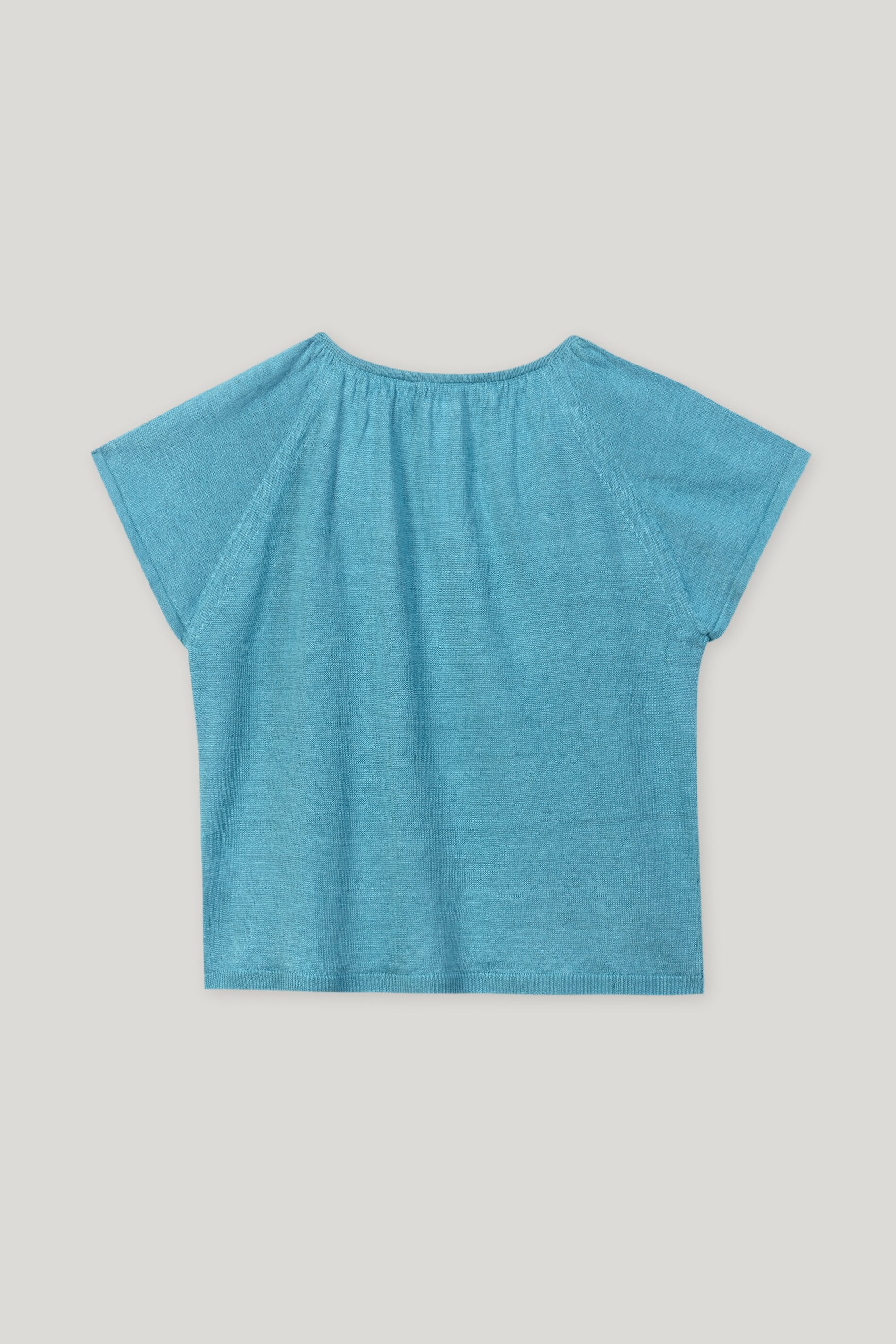 Leinen-Tunika-Pullover