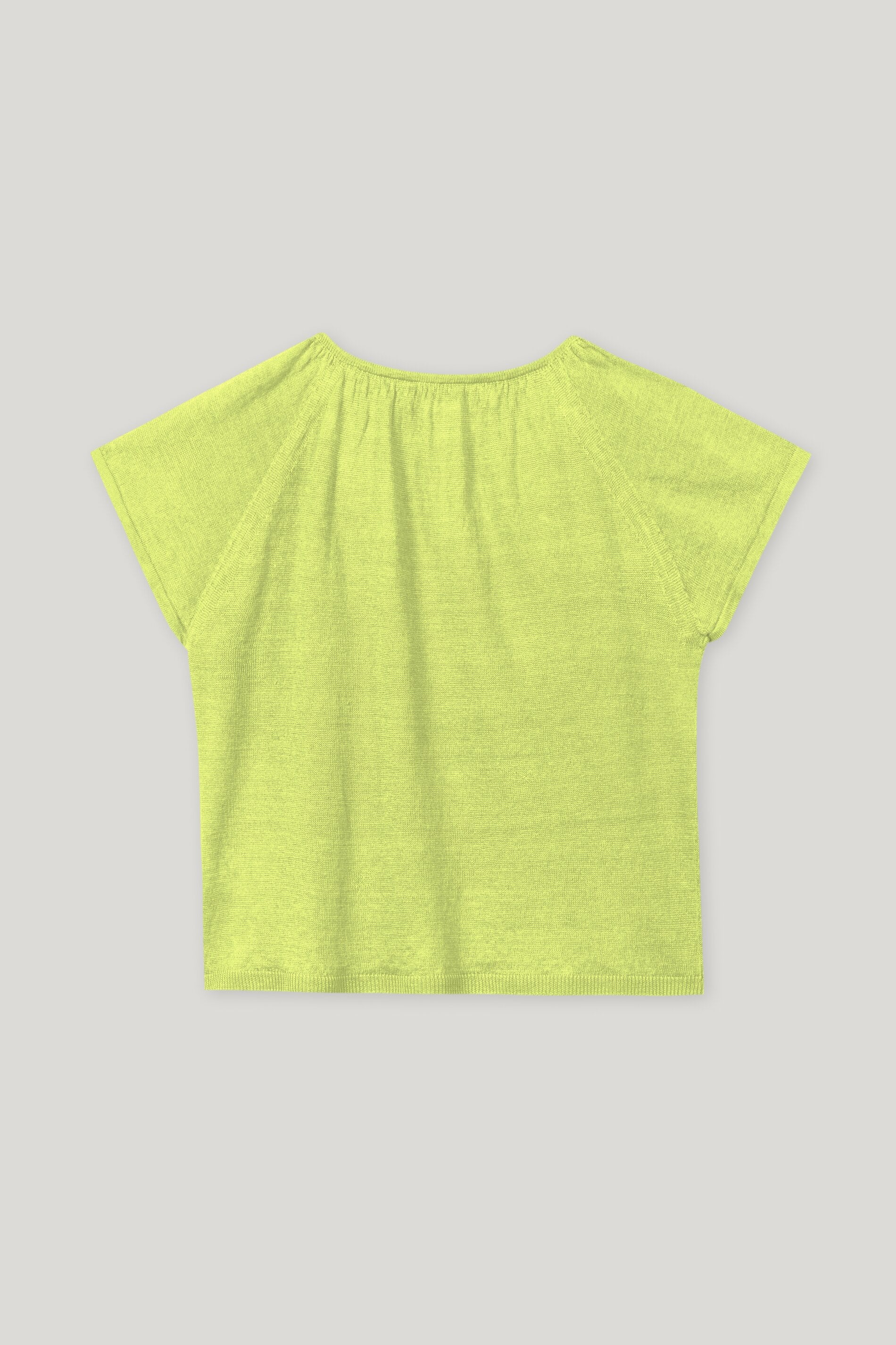 Leinen-Tunika-Pullover