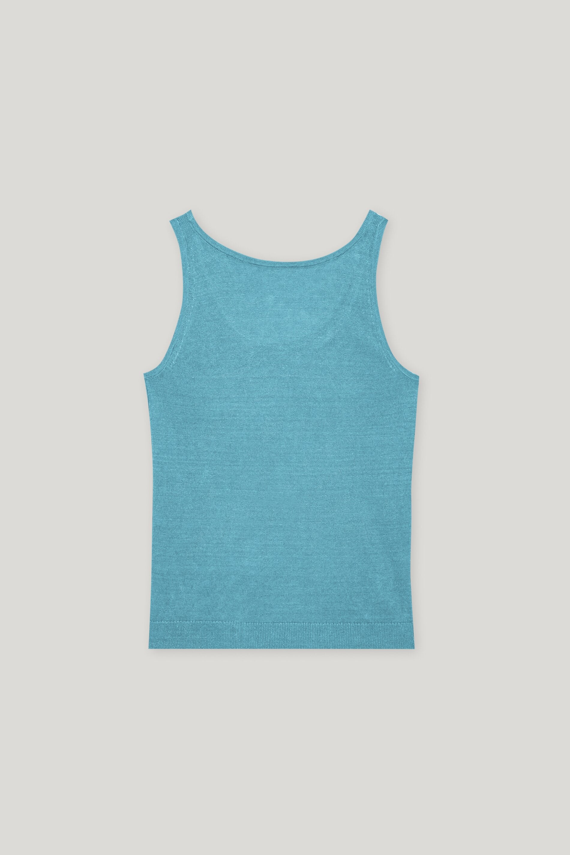Leinen-Stricktop
