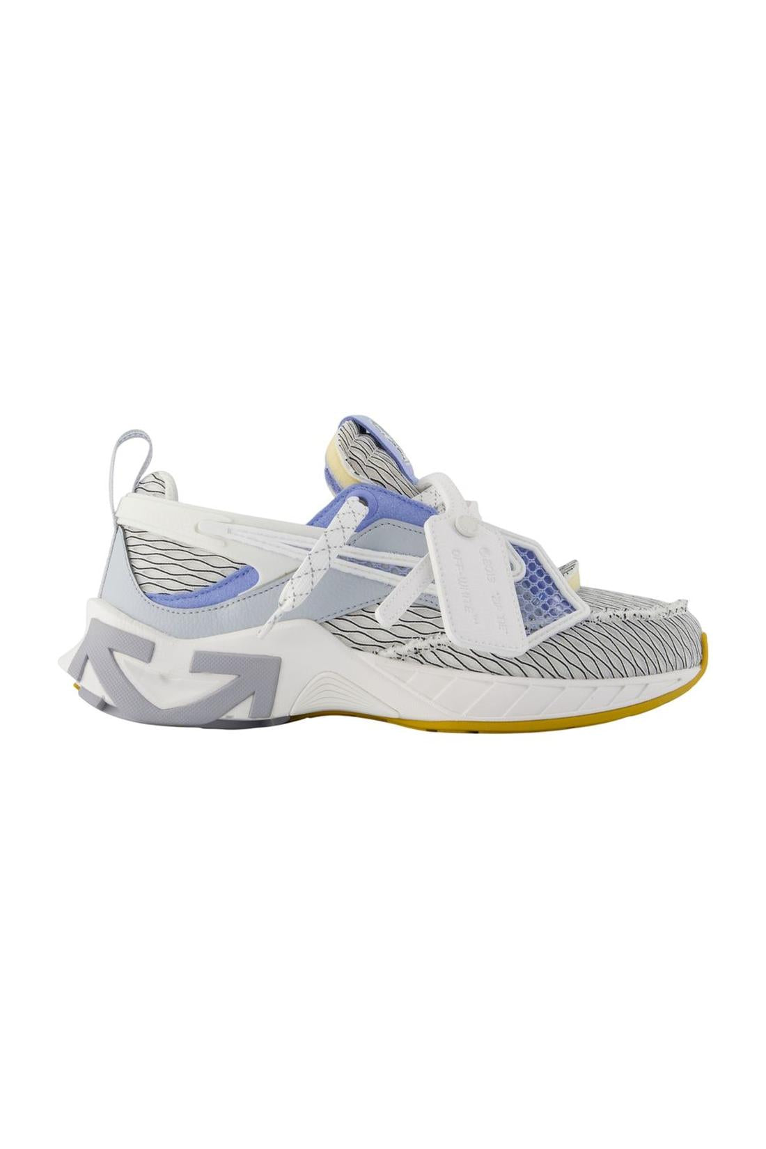 Sneakers Space Memo – OFF WHITE – Synthetik – Grau