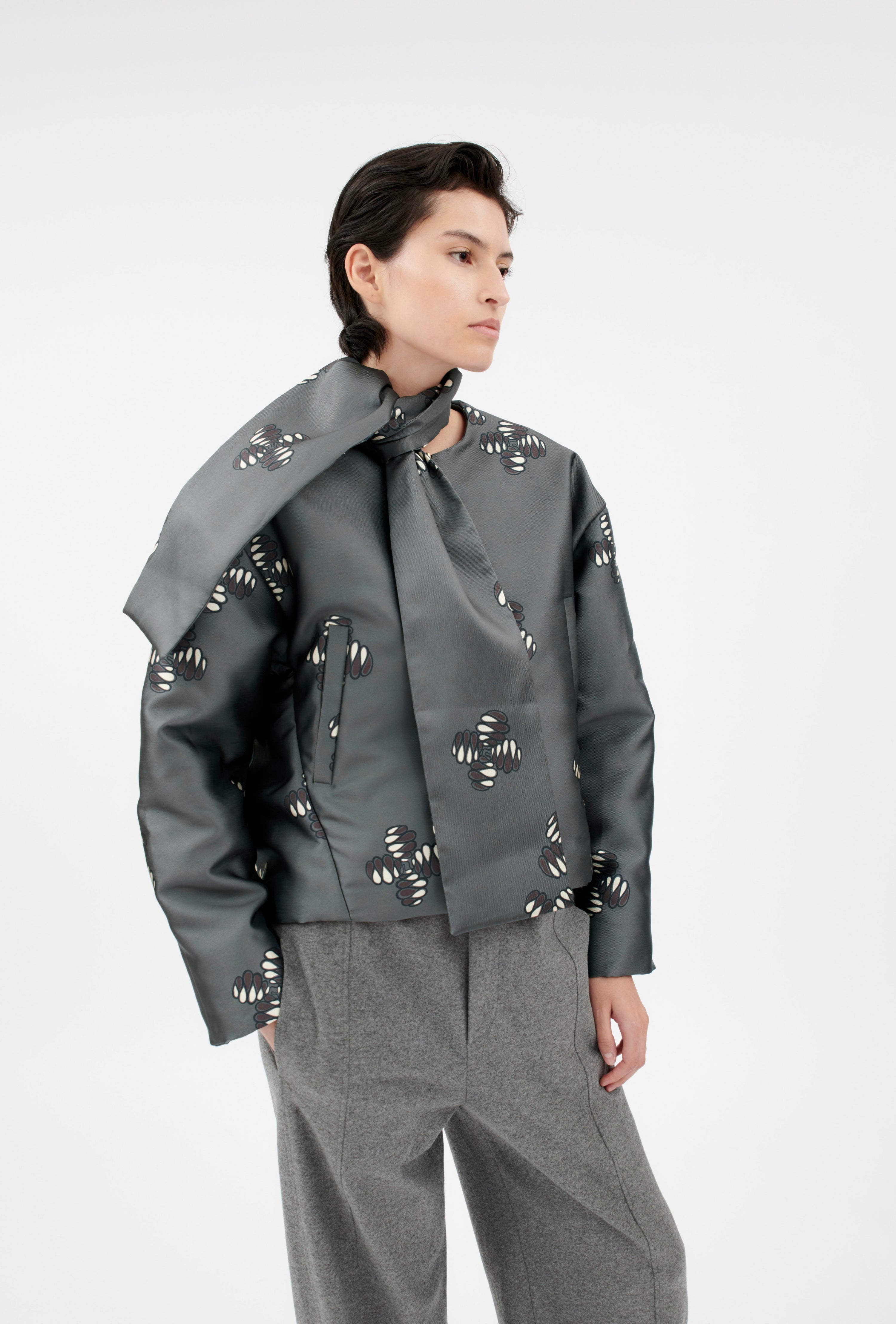 Fancy Fans Jacke, Shadow-Jacken & Mäntel-Odeeh-OUTLET-34-Shadow-ARCHIVIST-ARCHIVE-SALE
