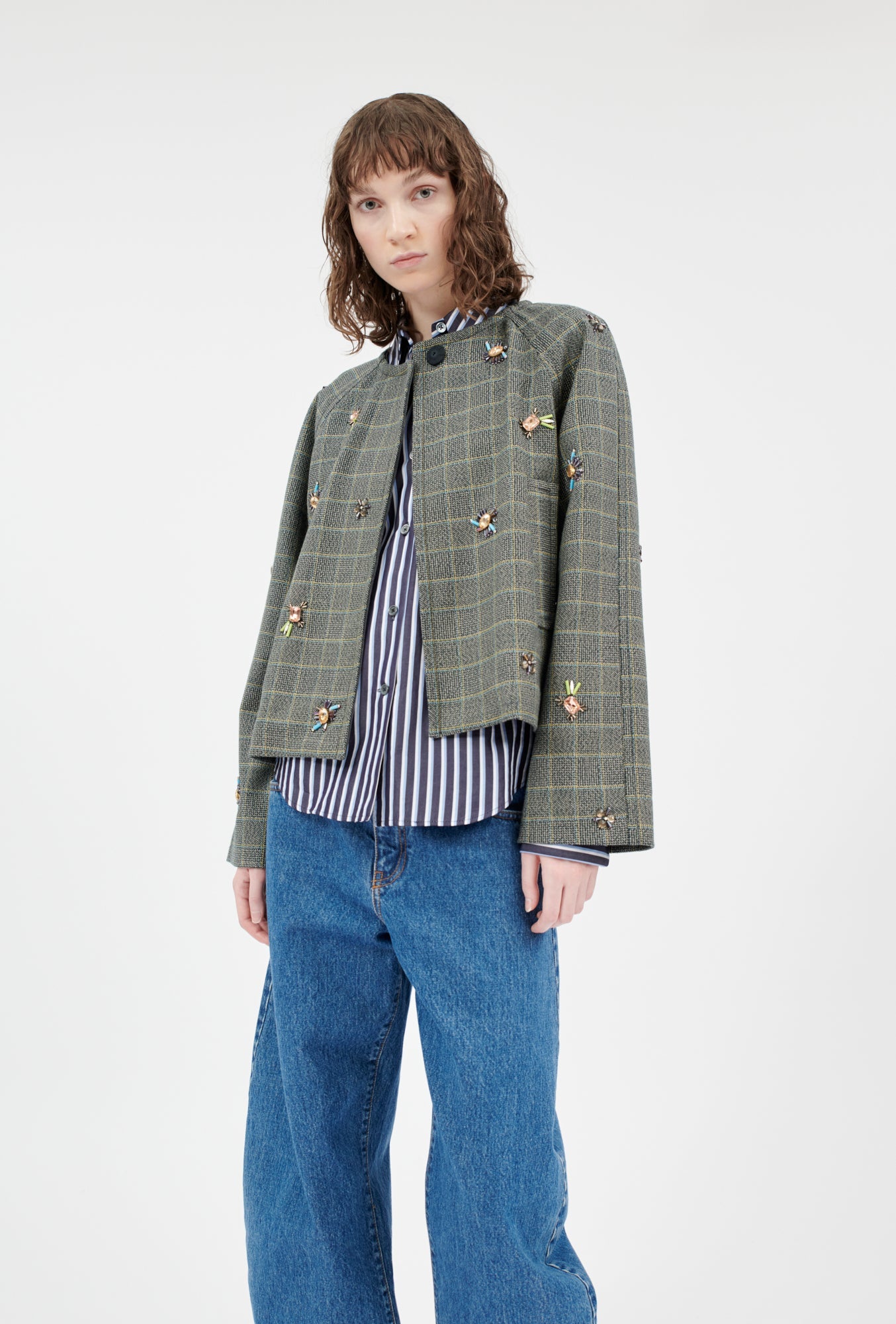 Fancy Check Jacke, Oxid-Jacken & Mäntel-Odeeh-OUTLET-ARCHIVIST-ARCHIVE-SALE