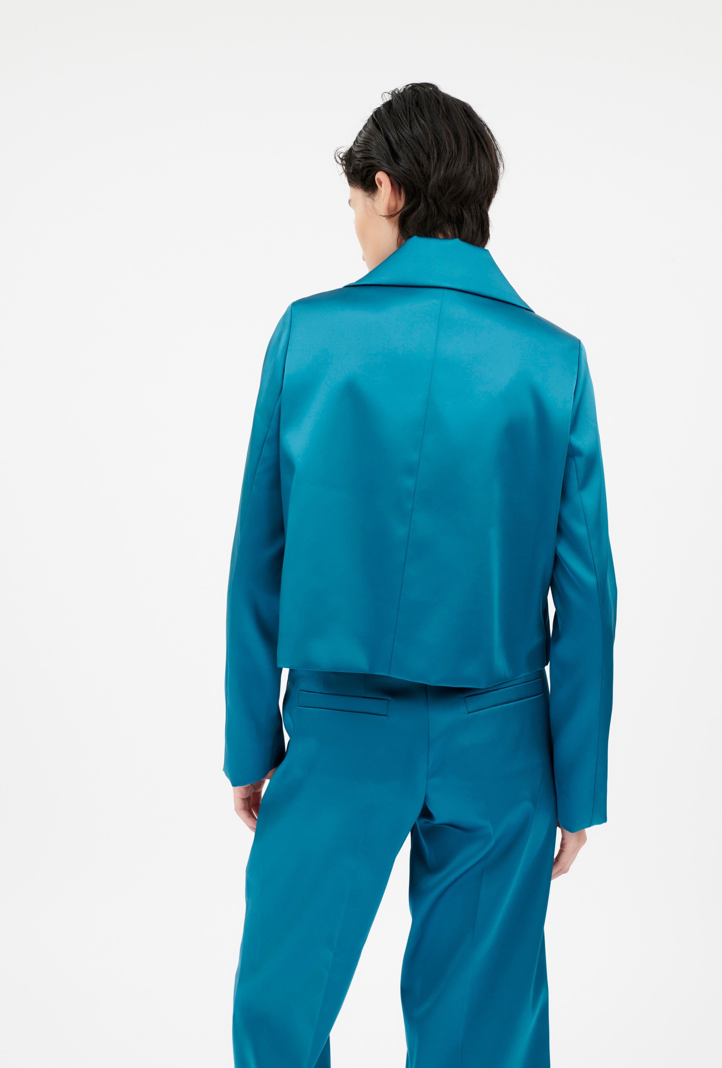 Stretch Duchesse Jacke, Peacock-Jacken & Mäntel-Odeeh-OUTLET-ARCHIVIST-ARCHIVE-SALE