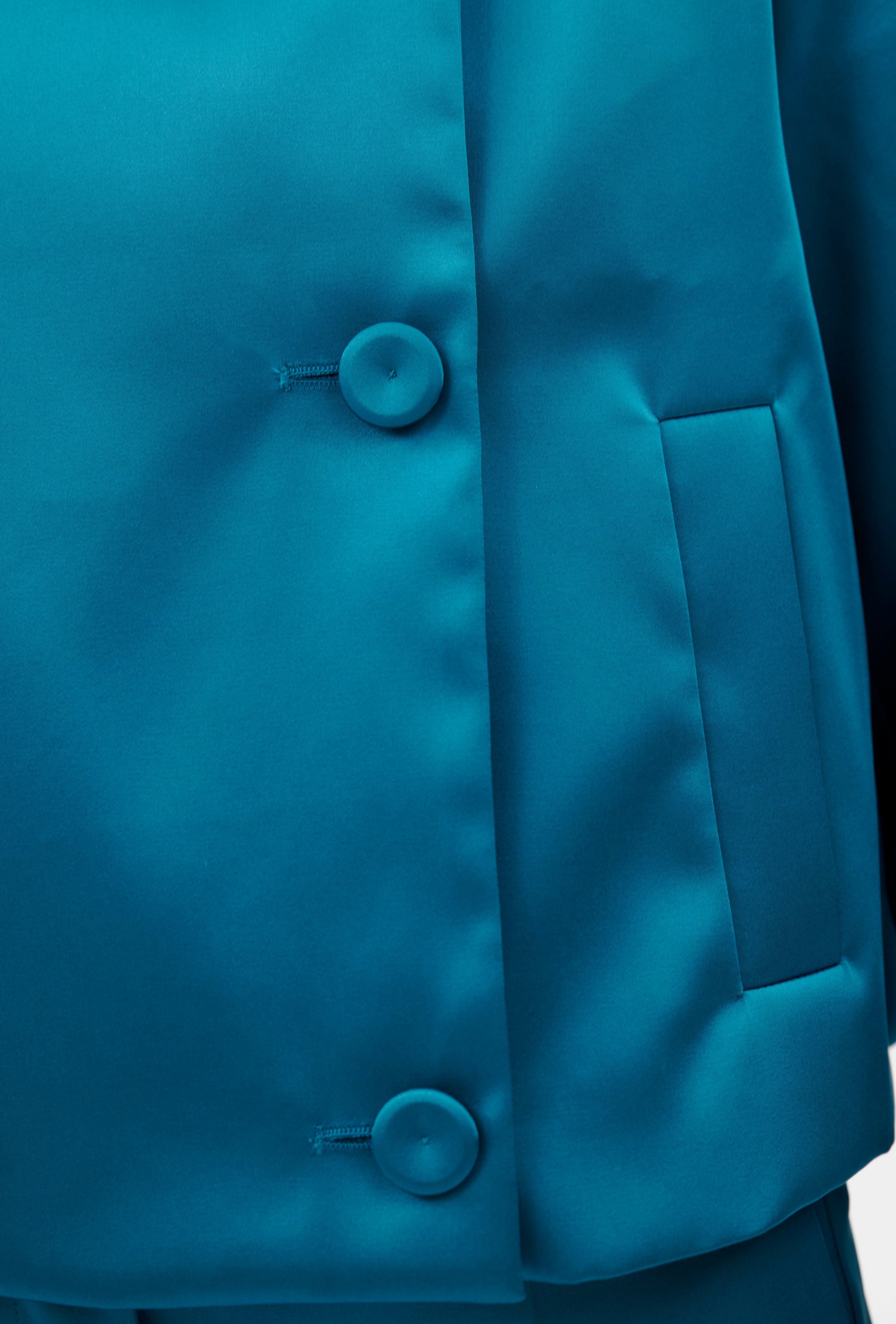 Stretch Duchesse Jacke, Peacock-Jacken & Mäntel-Odeeh-OUTLET-ARCHIVIST-ARCHIVE-SALE