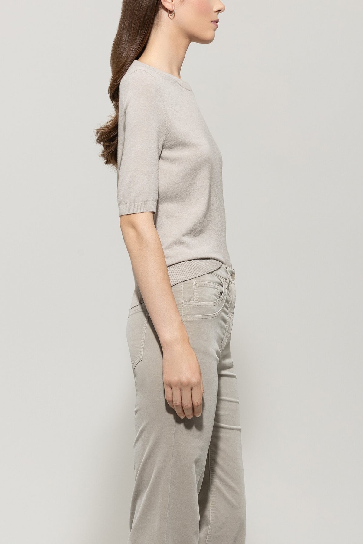 Feinstrick-Pullover