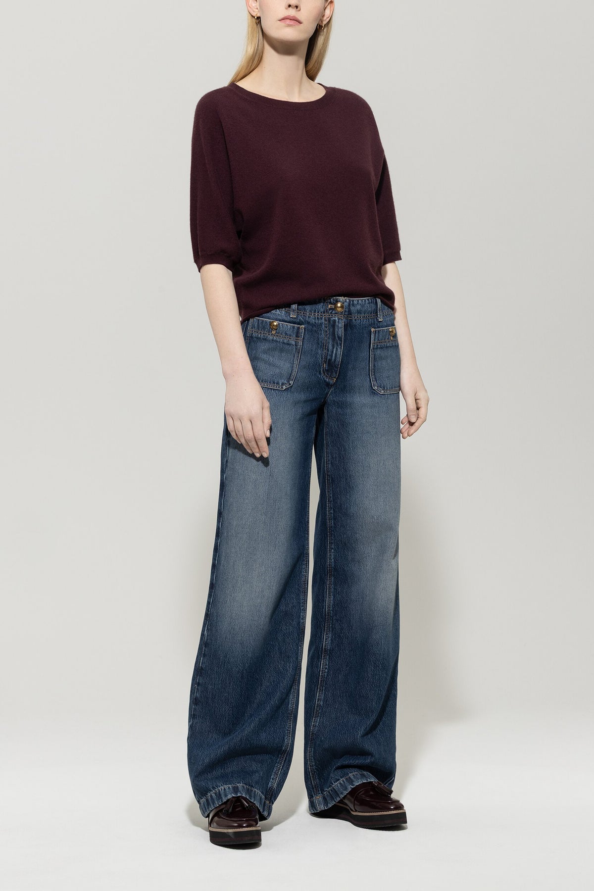 Pullover aus Kaschmir-Mix