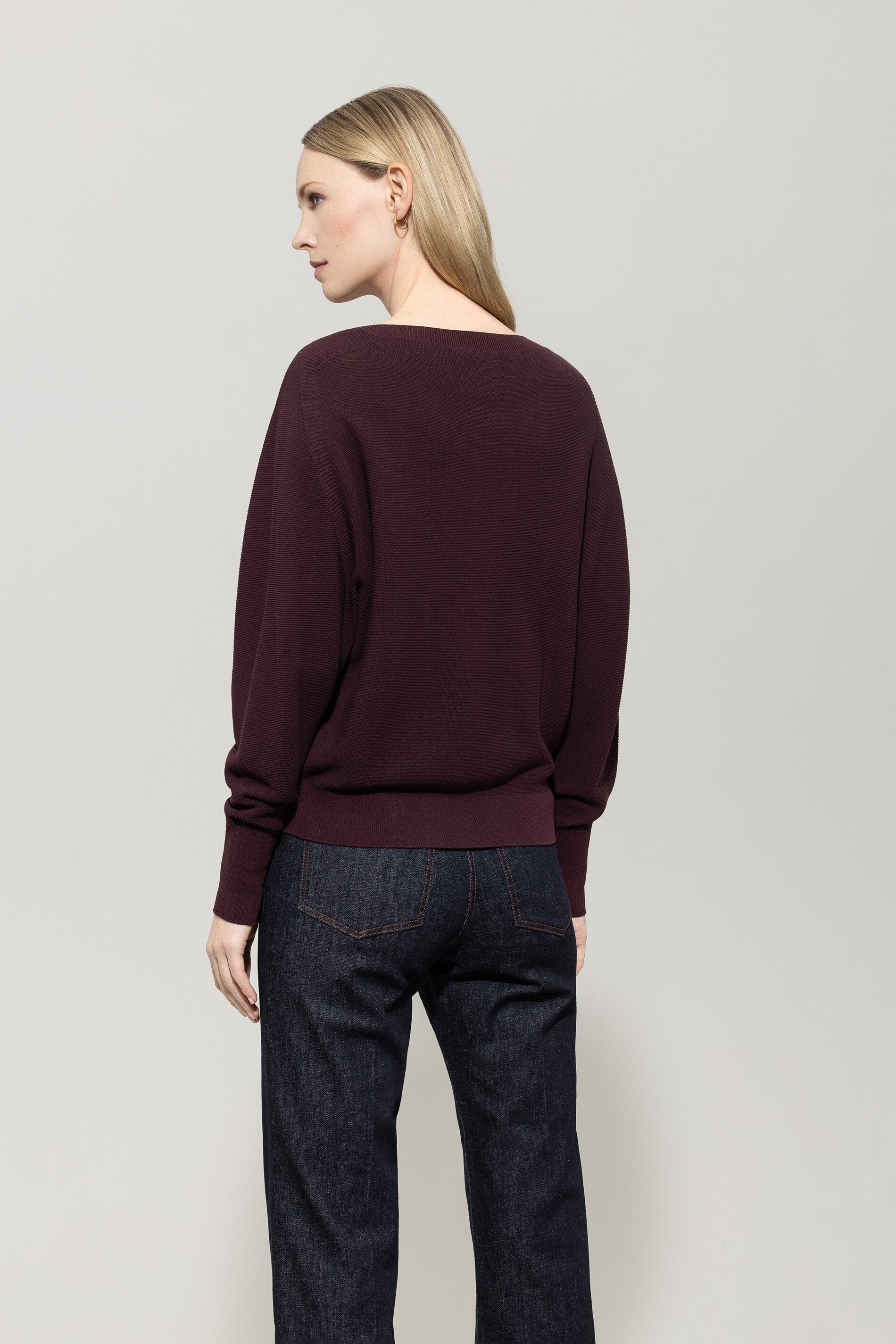 Pullover in Links-Struktur