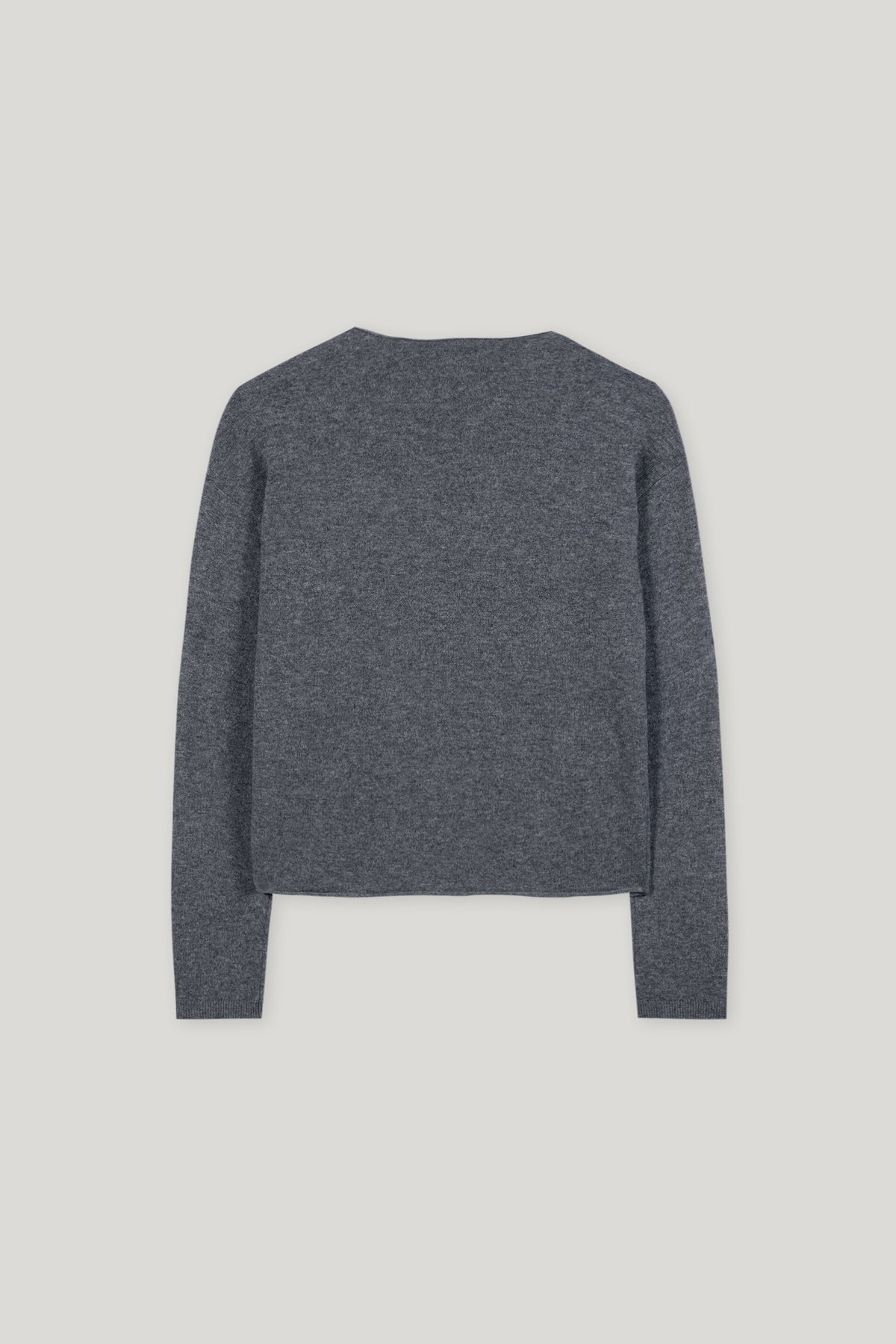 V-Pullover aus Kaschmir-Mix