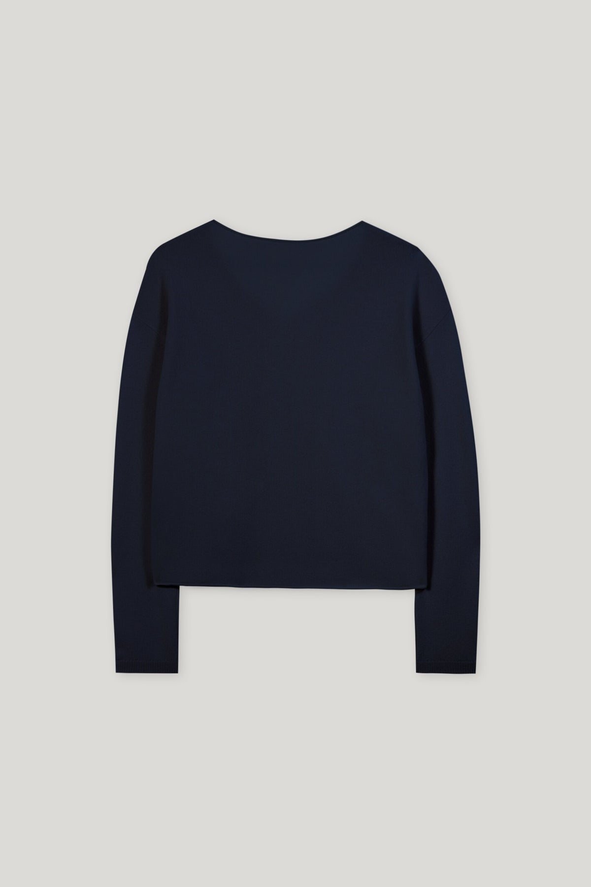 V-Pullover aus Kaschmir-Mix