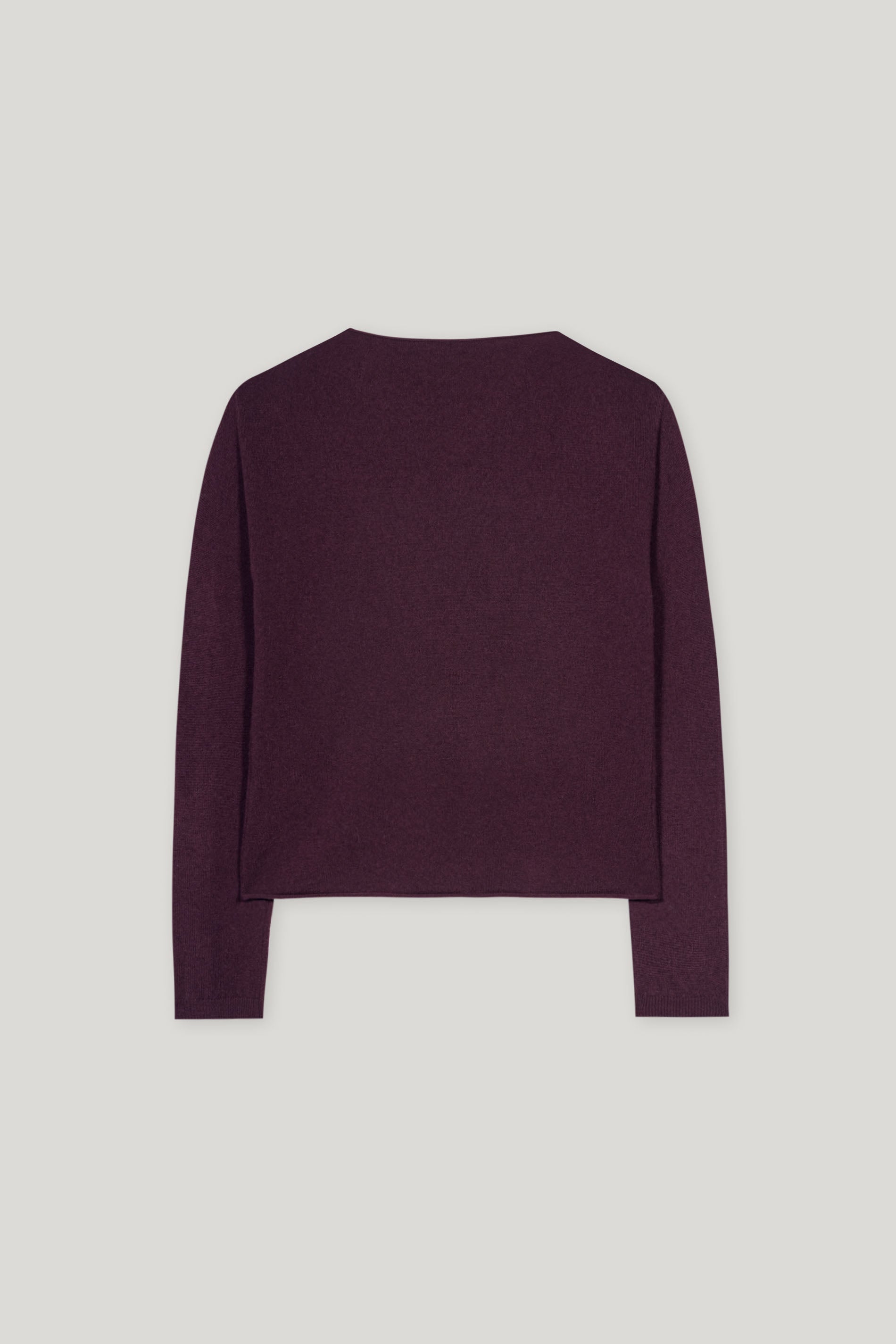 V-Pullover aus Kaschmir-Mix