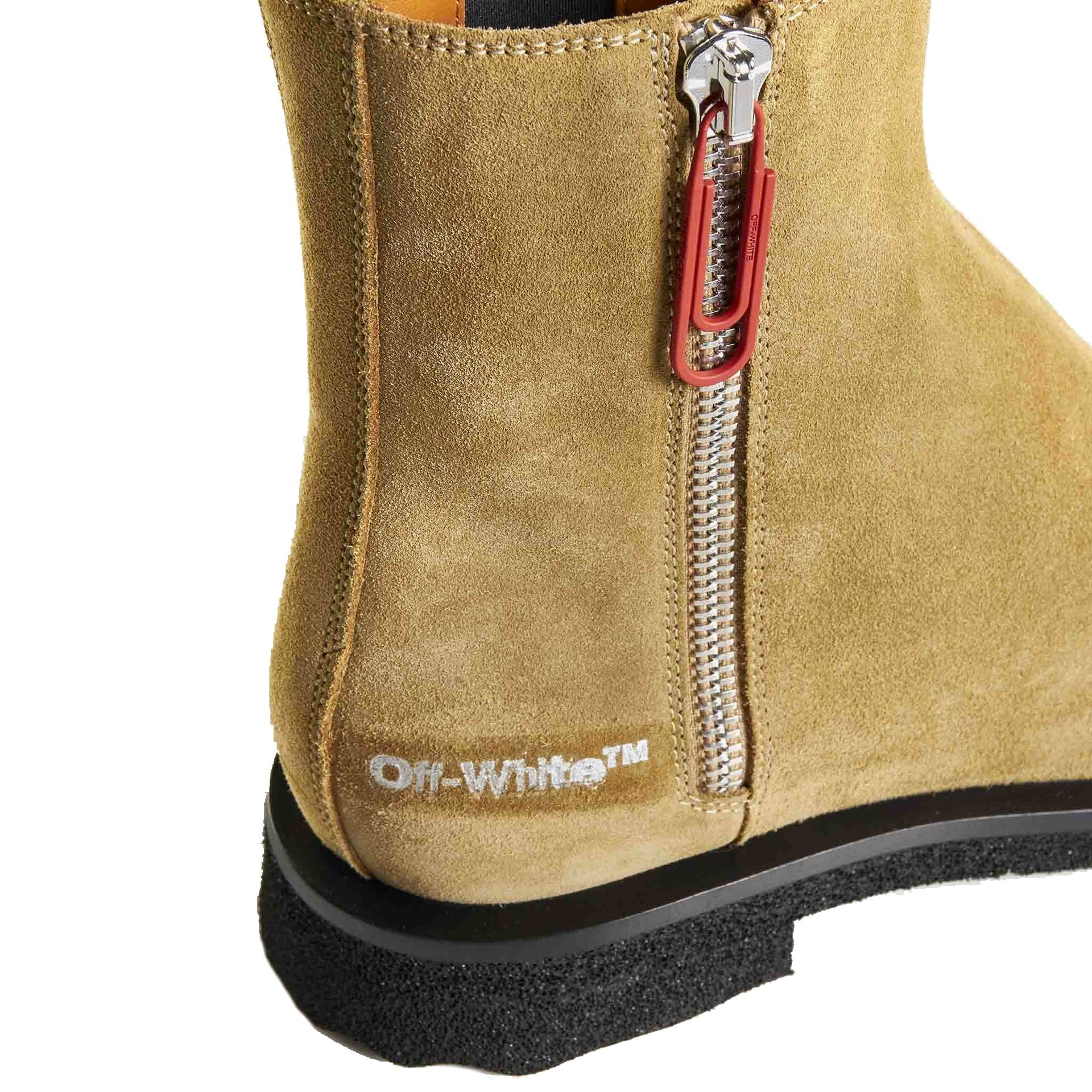 Off White-Off-White Suede Ankle Boots-MEN SHOES-Black-Deal-Outlet-by-ARCHIVIST